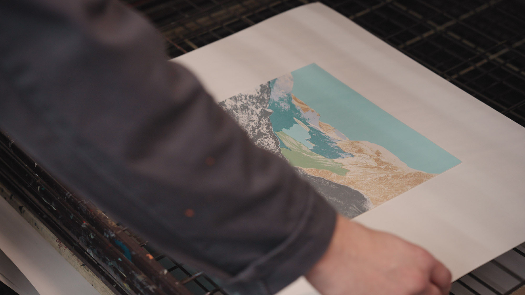 How to combine silkscreen printmaking & photography