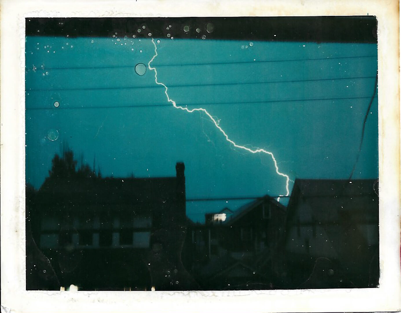 Old photo capturing lighting