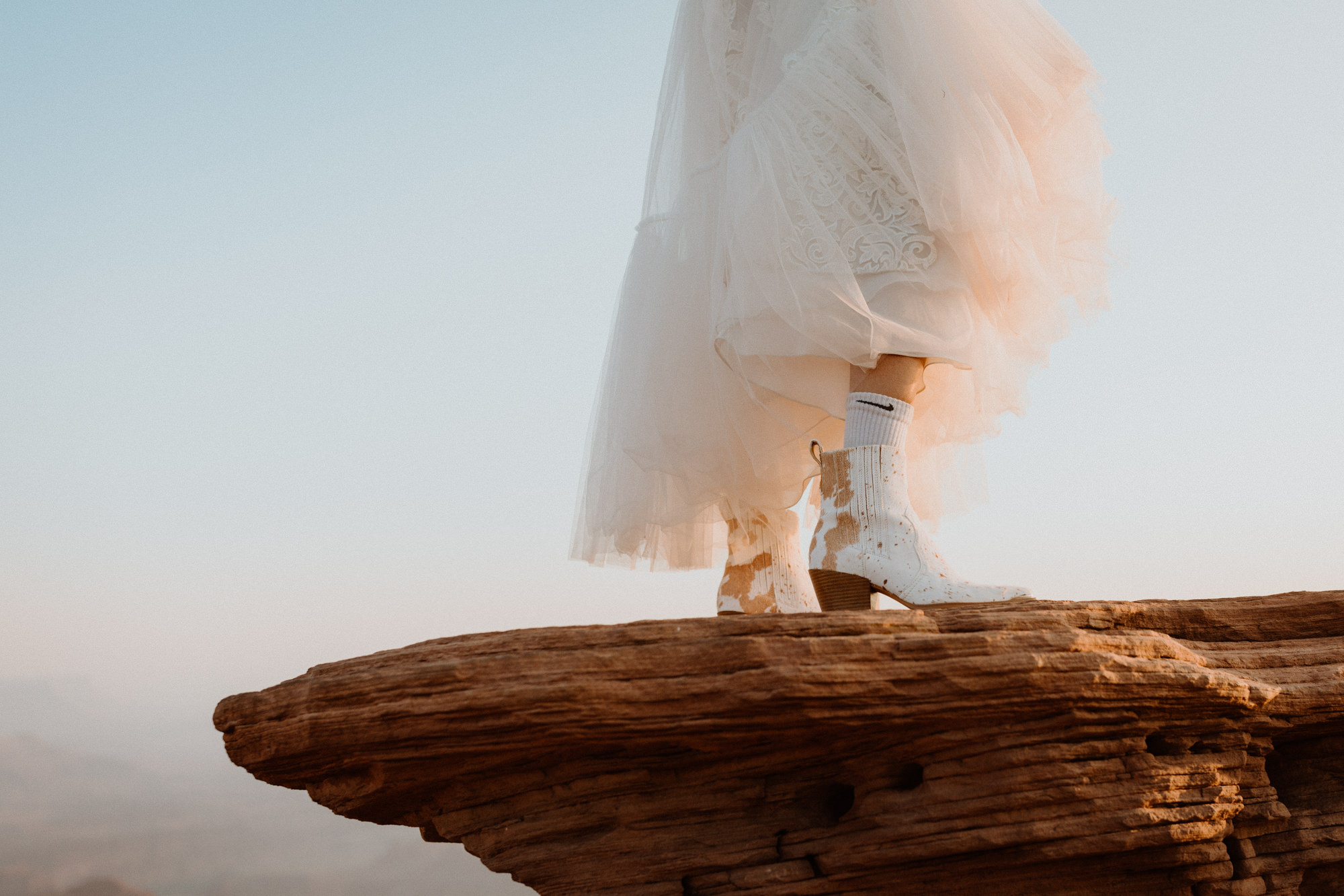 Wedding bride shoes by Cediar & Pines