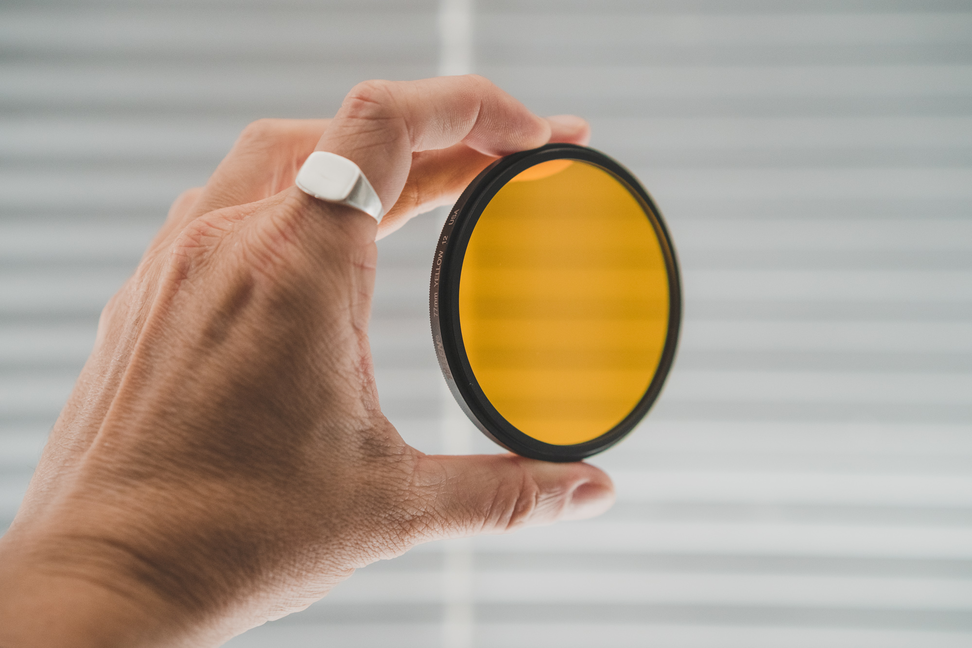 A Tiffen yellow filter