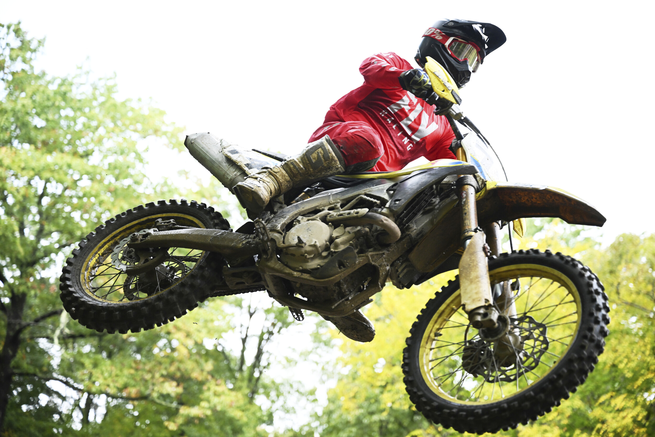 An image of a person on a motorcycle