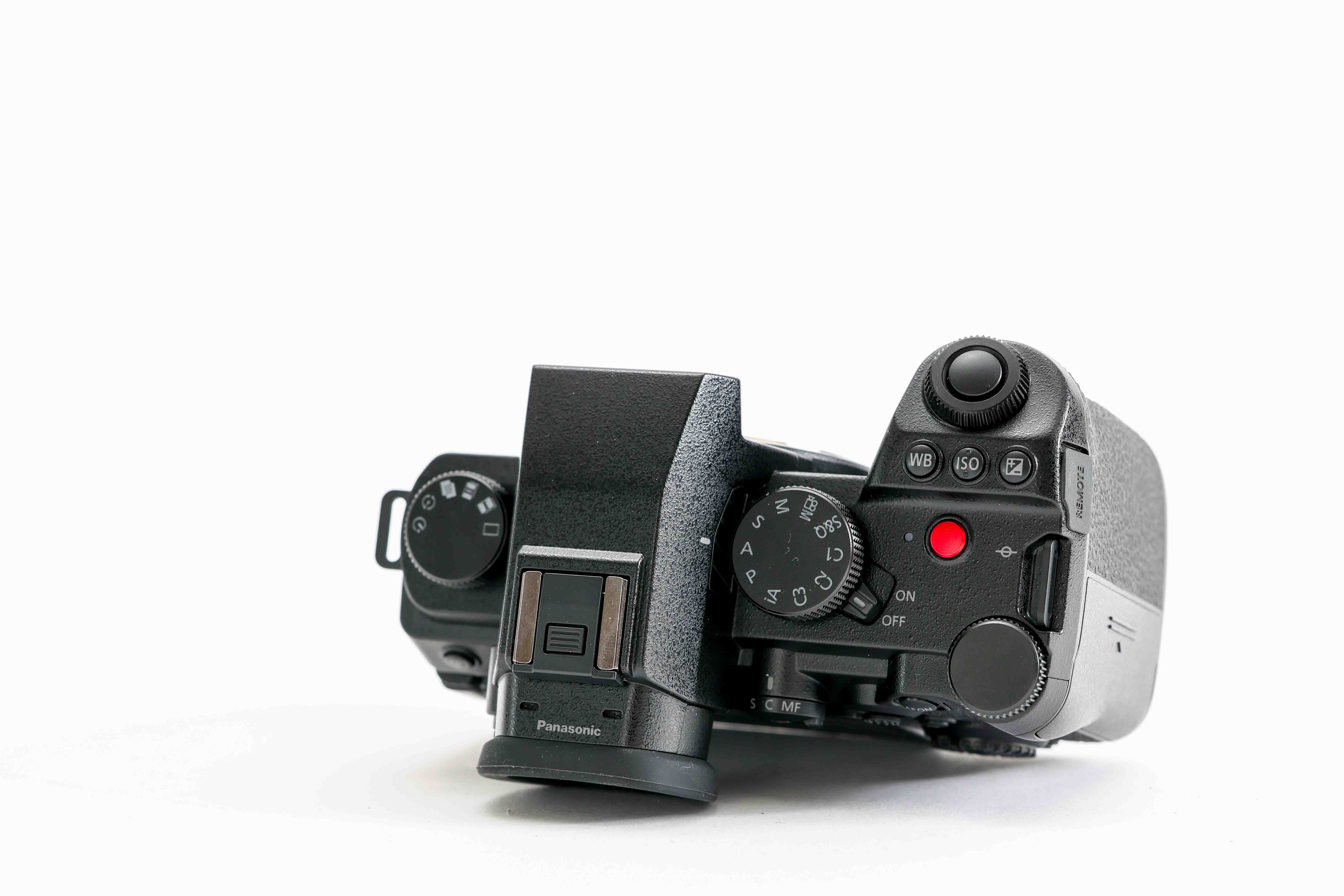 Panasonic Lumix S5 IIX kit shot top view of the camera