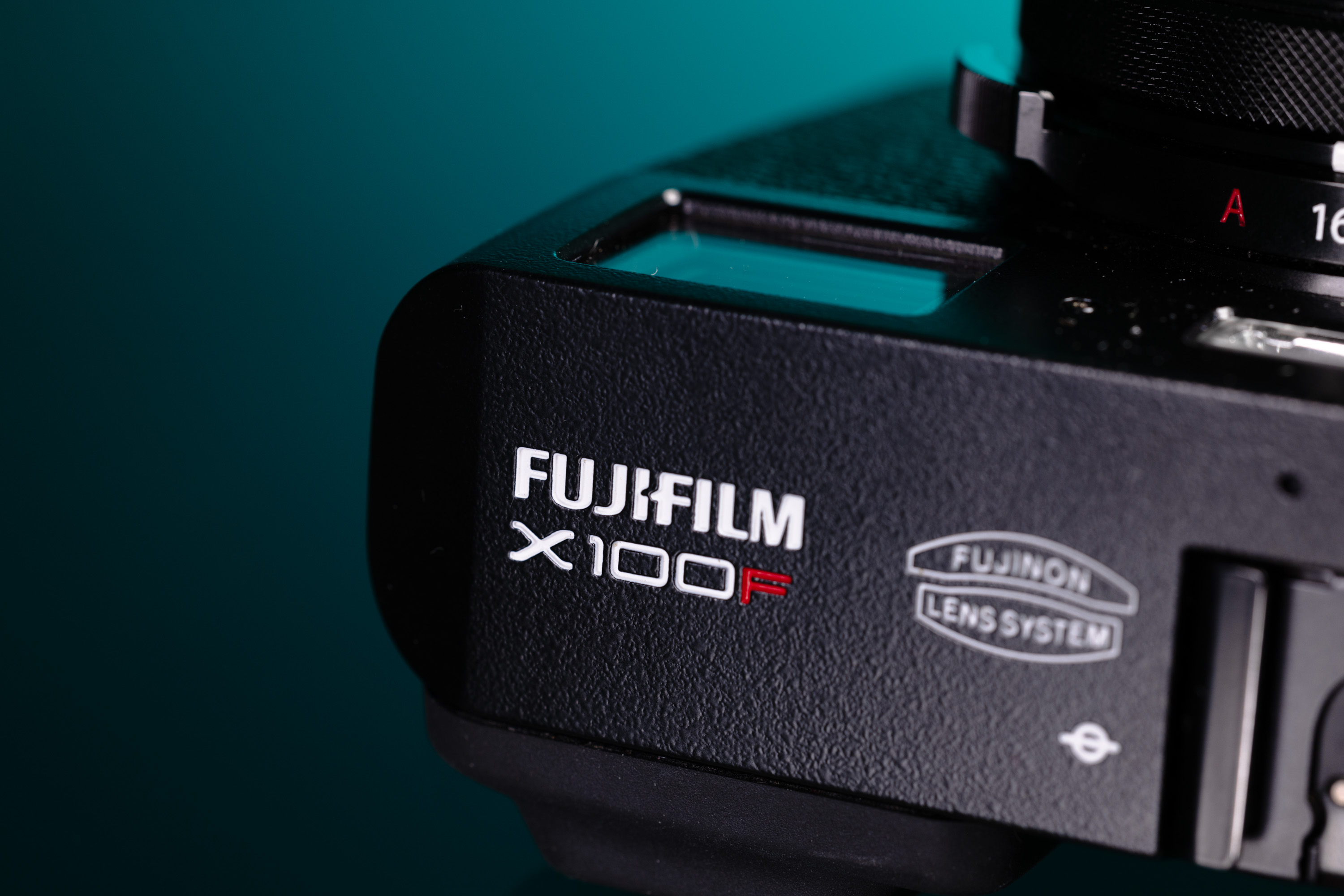 Close up of a Fujifilm X100F