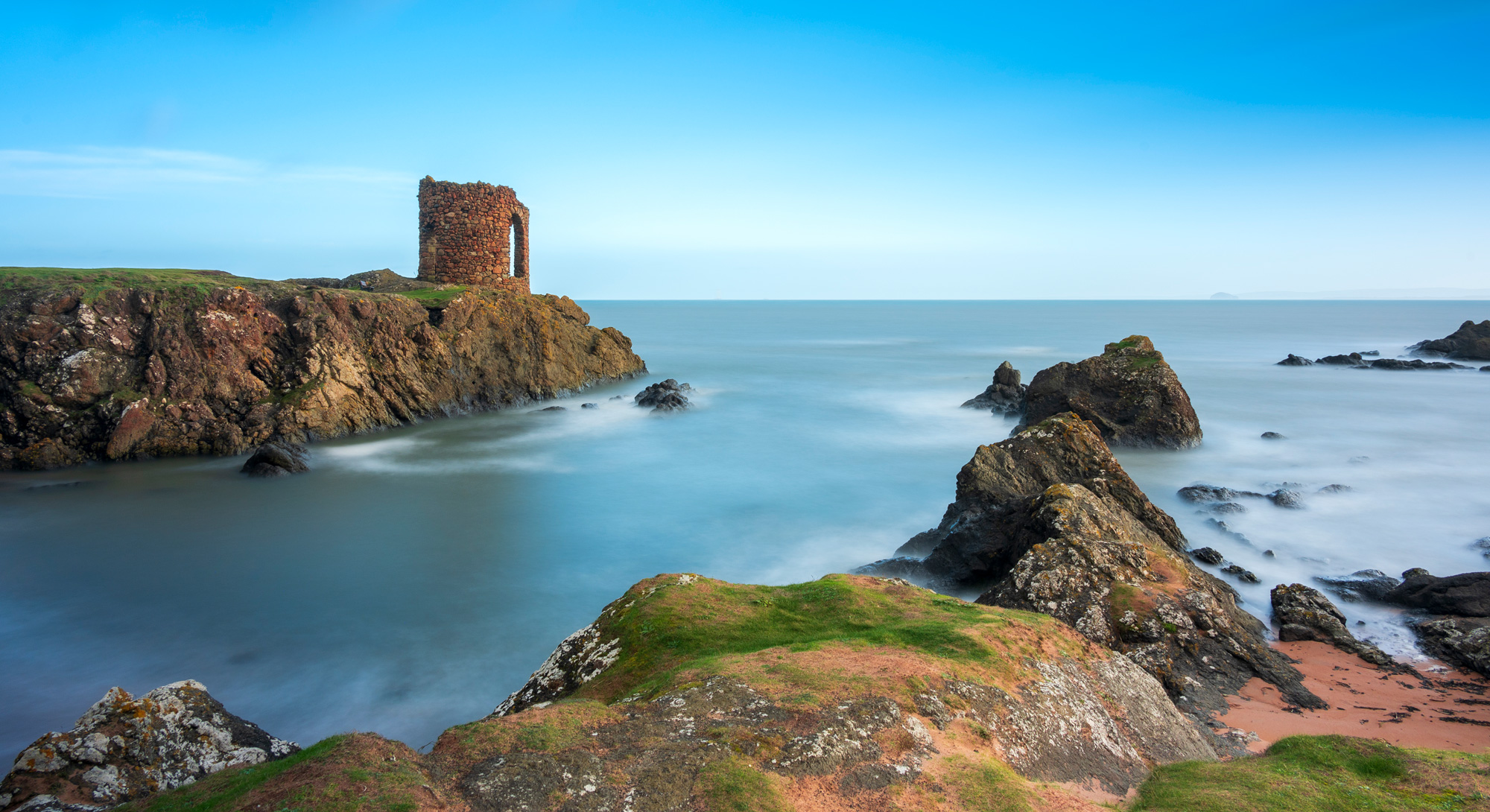 Lady's Tower et Ruby Bay, à Elie, Écosse, prises par Scott Jessiman avec un Nikon Z6 II