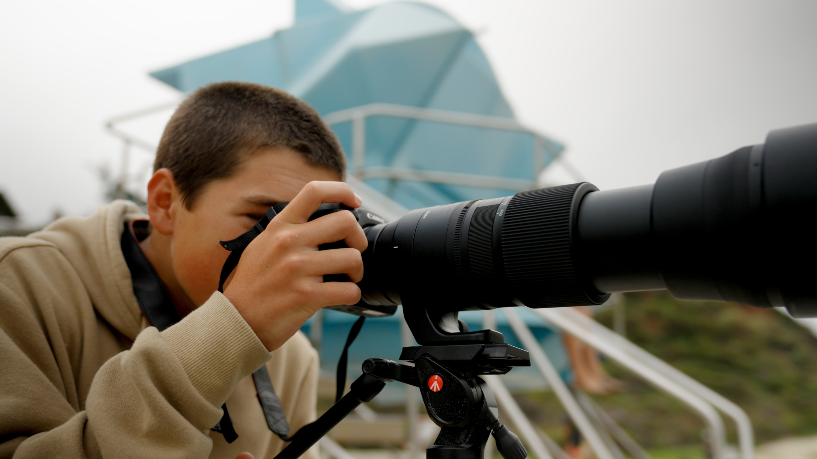 A young filmmaker uses the Sigma 150-600mm f/5-6.3 DG OS HSM SPORT lens.
Joshua Ladd | Sony FX3 | Sony FE 24-70mm f/2.8 GM