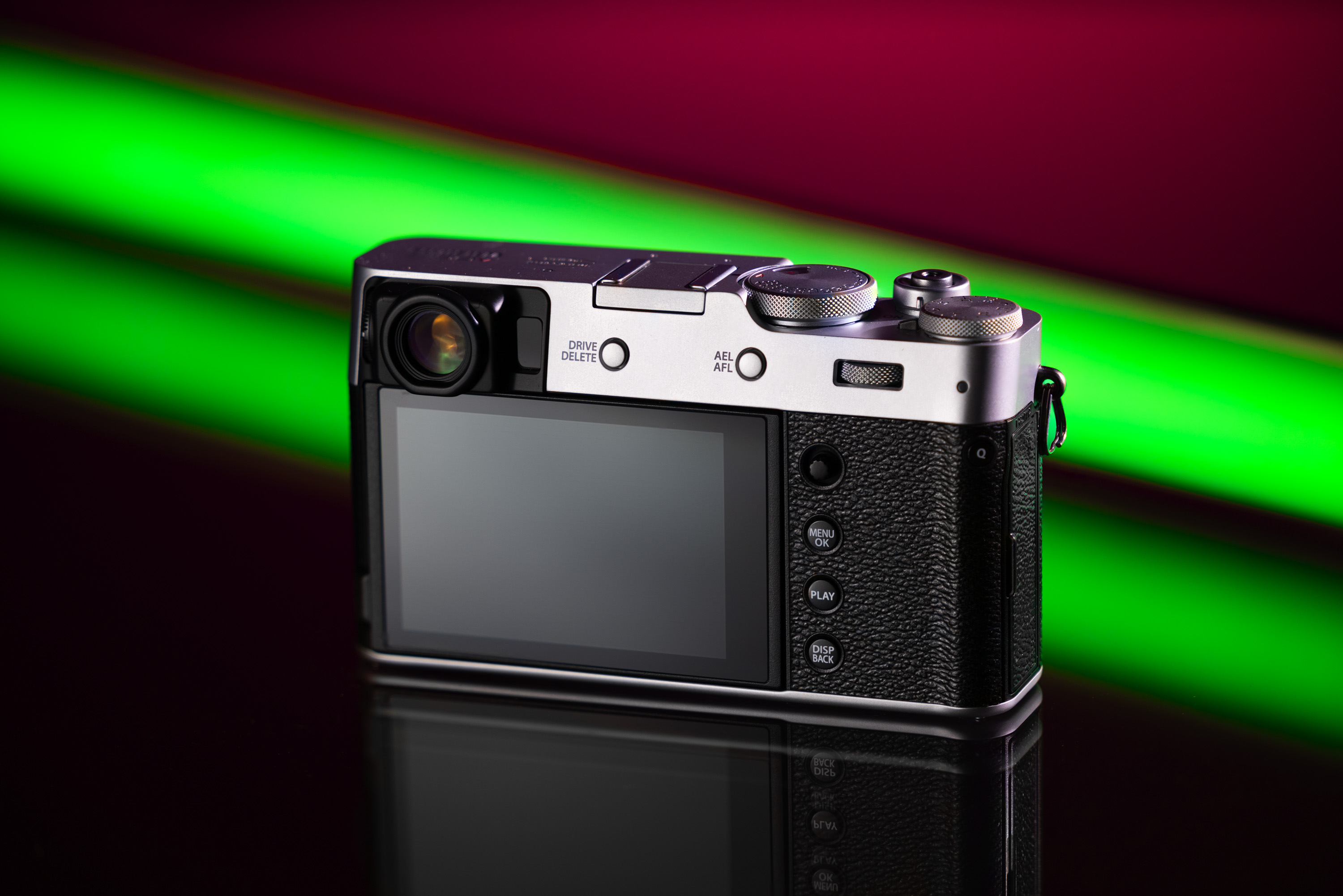 Écran arrière du Fujifilm X100V
