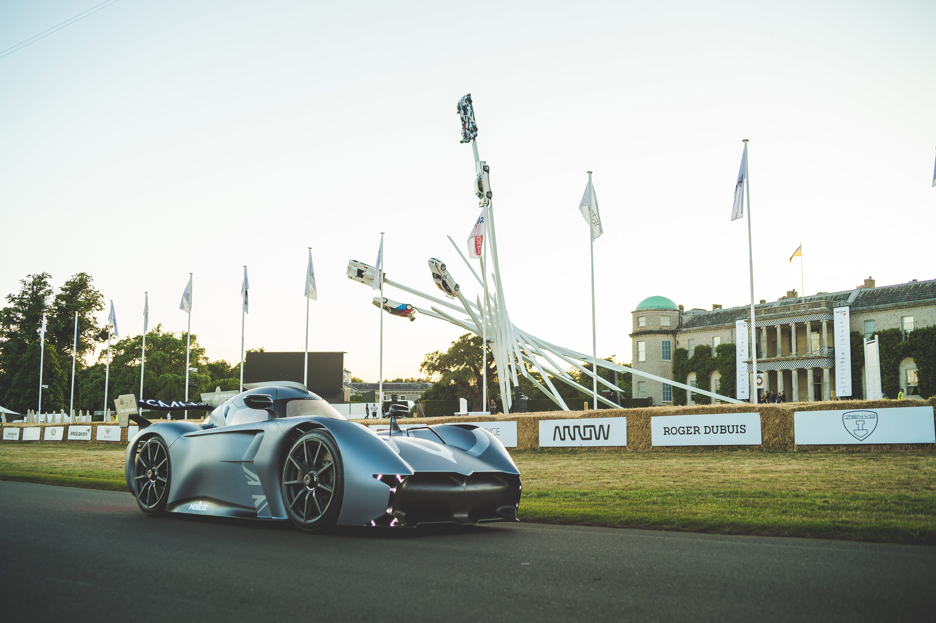 The McMurtry Spéirling at Goodwood Racecourse, shot on a Nikon D4 by Jamie Bufton