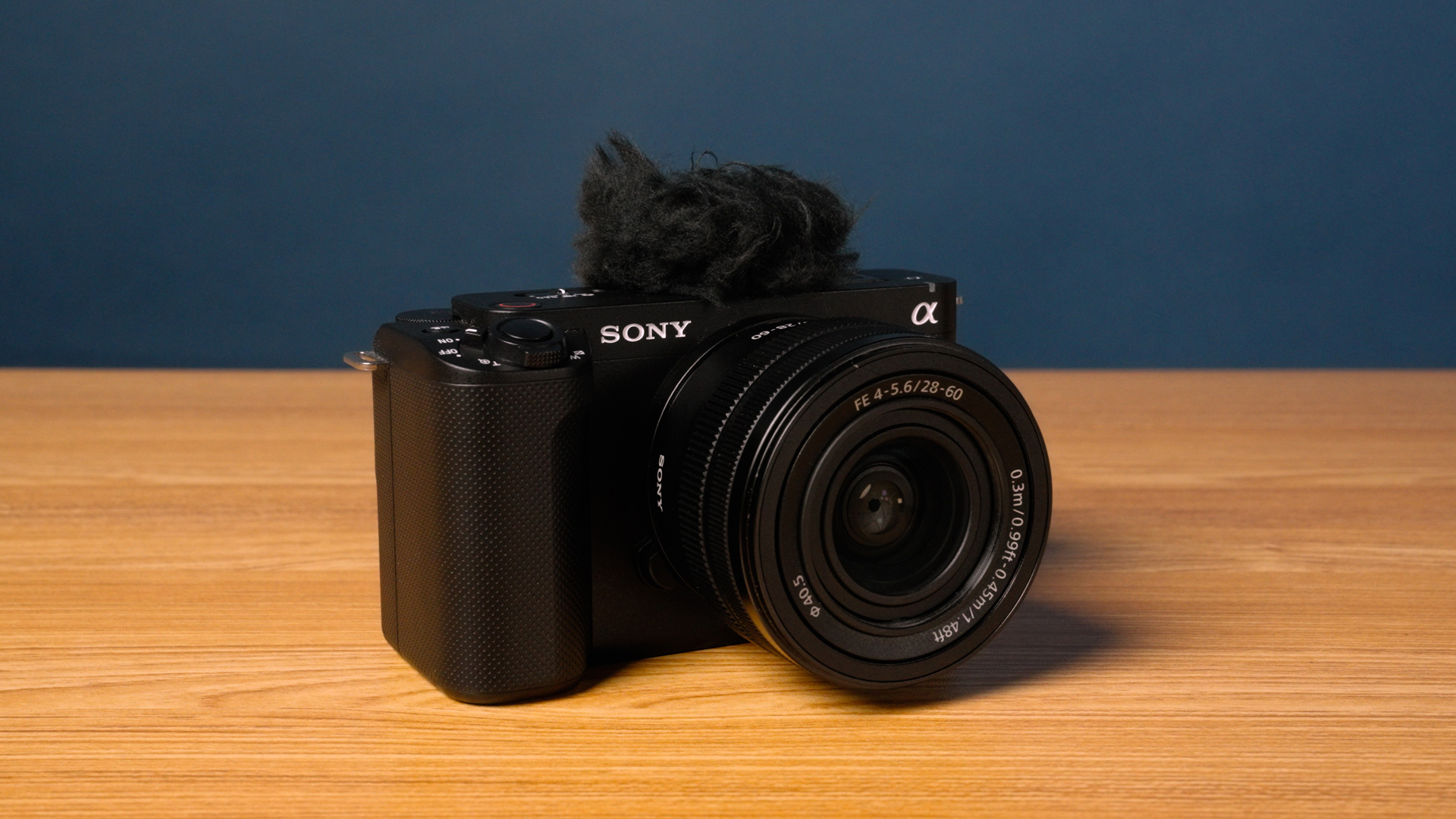 Photo of Sony ZV-E1 on a table