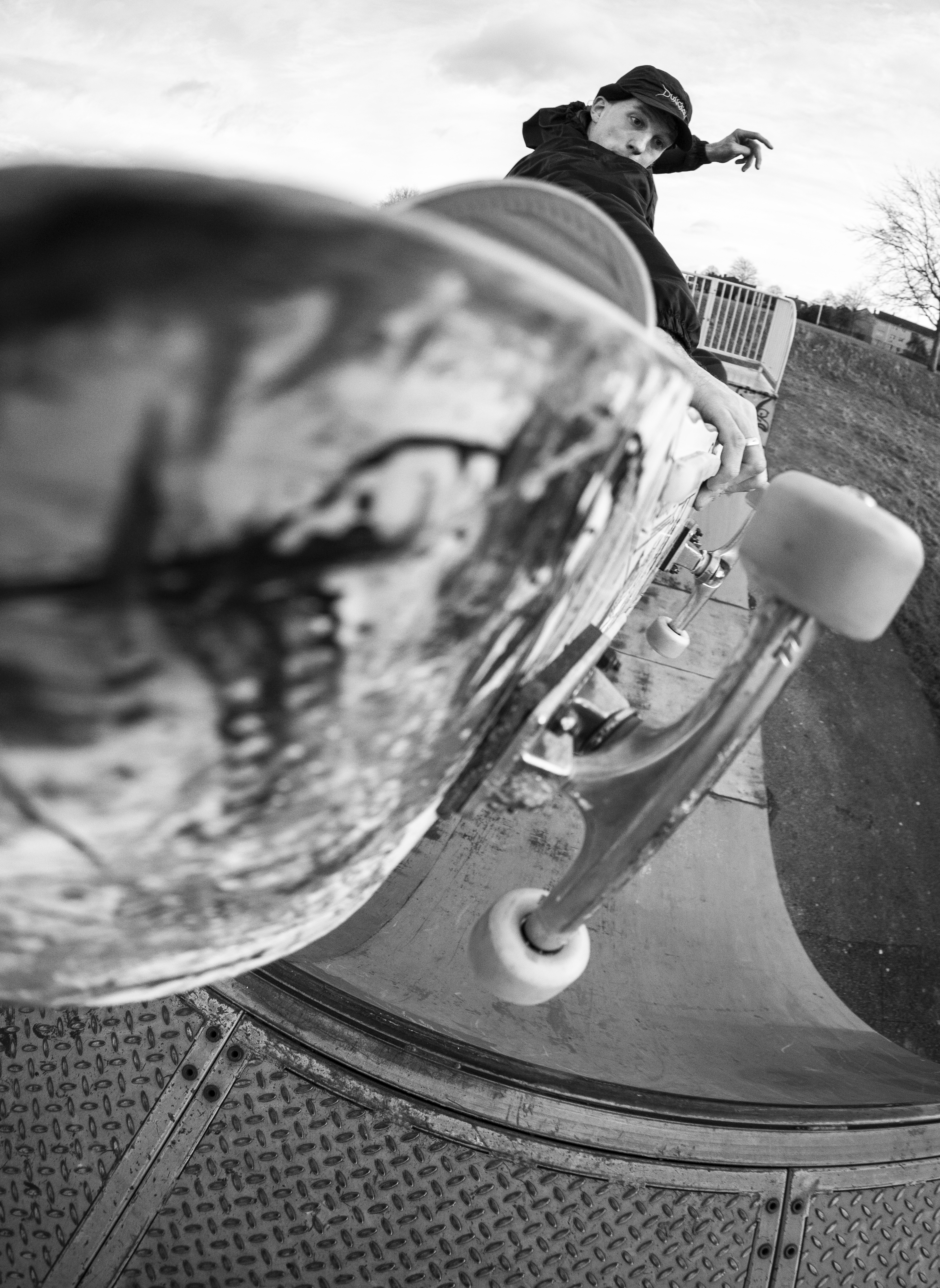 Skateboarder Dead Dave by photographer Rob Whiston