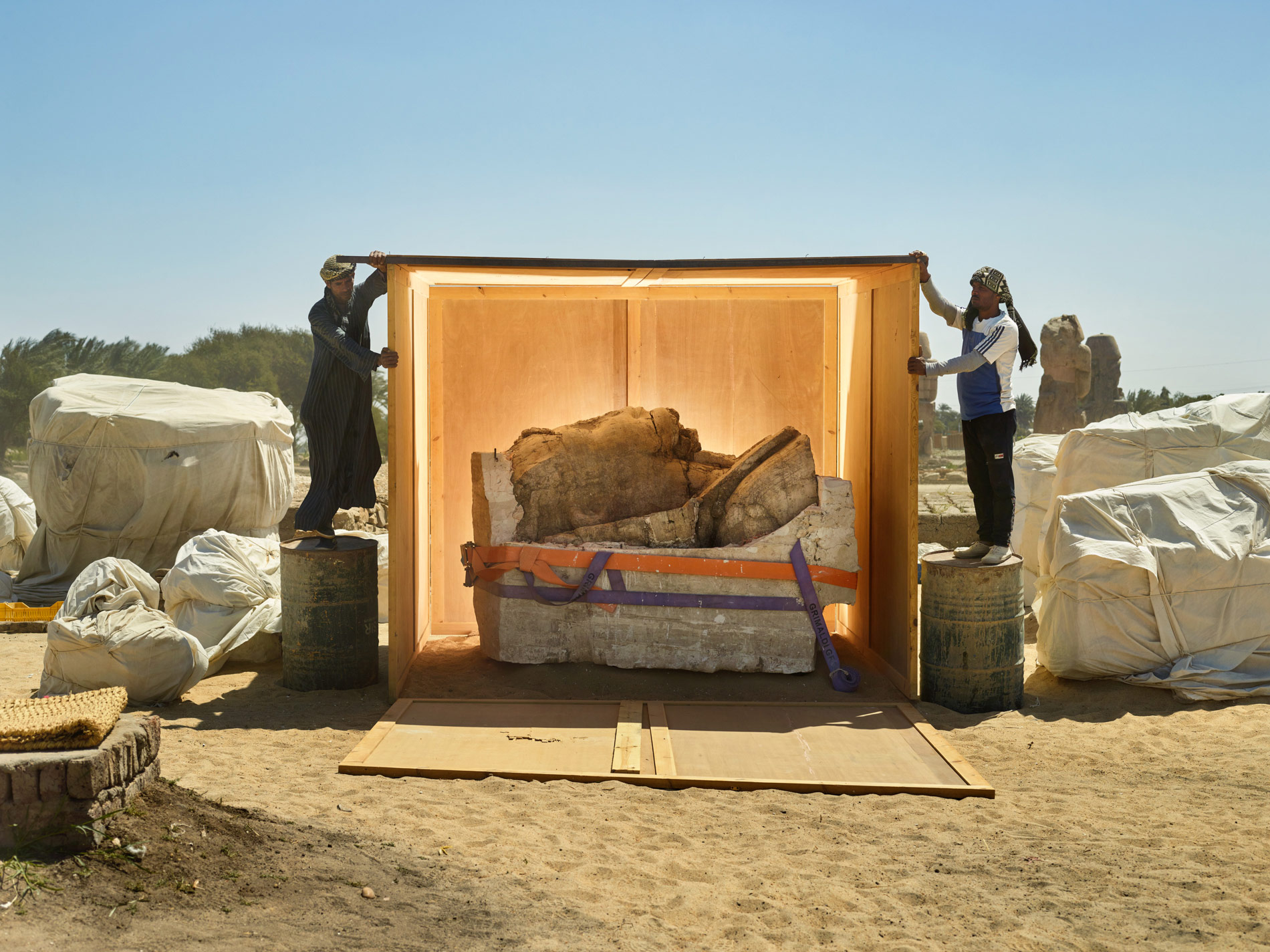 Projet en Egypte, Paolo Verzone