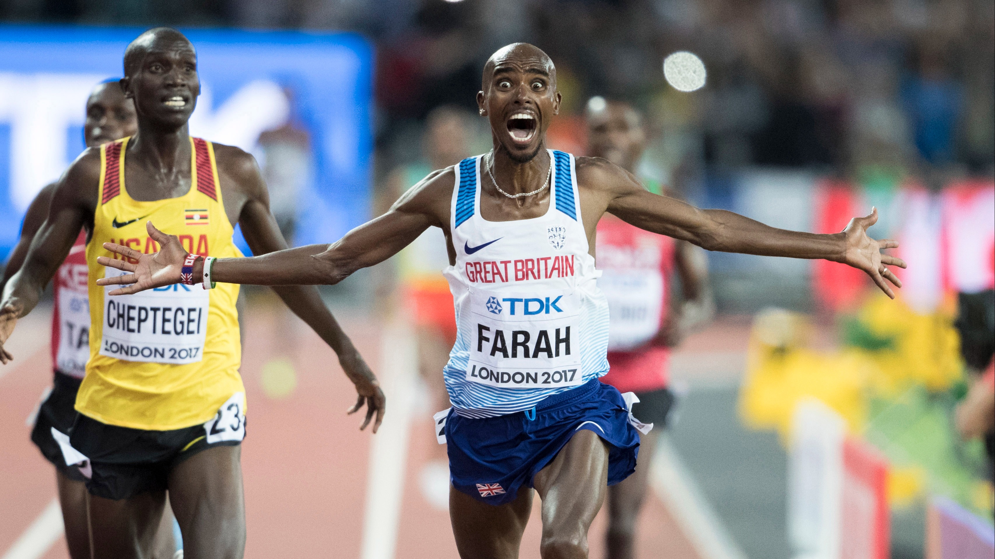 Four-time Olympic gold medallist Mo Farah