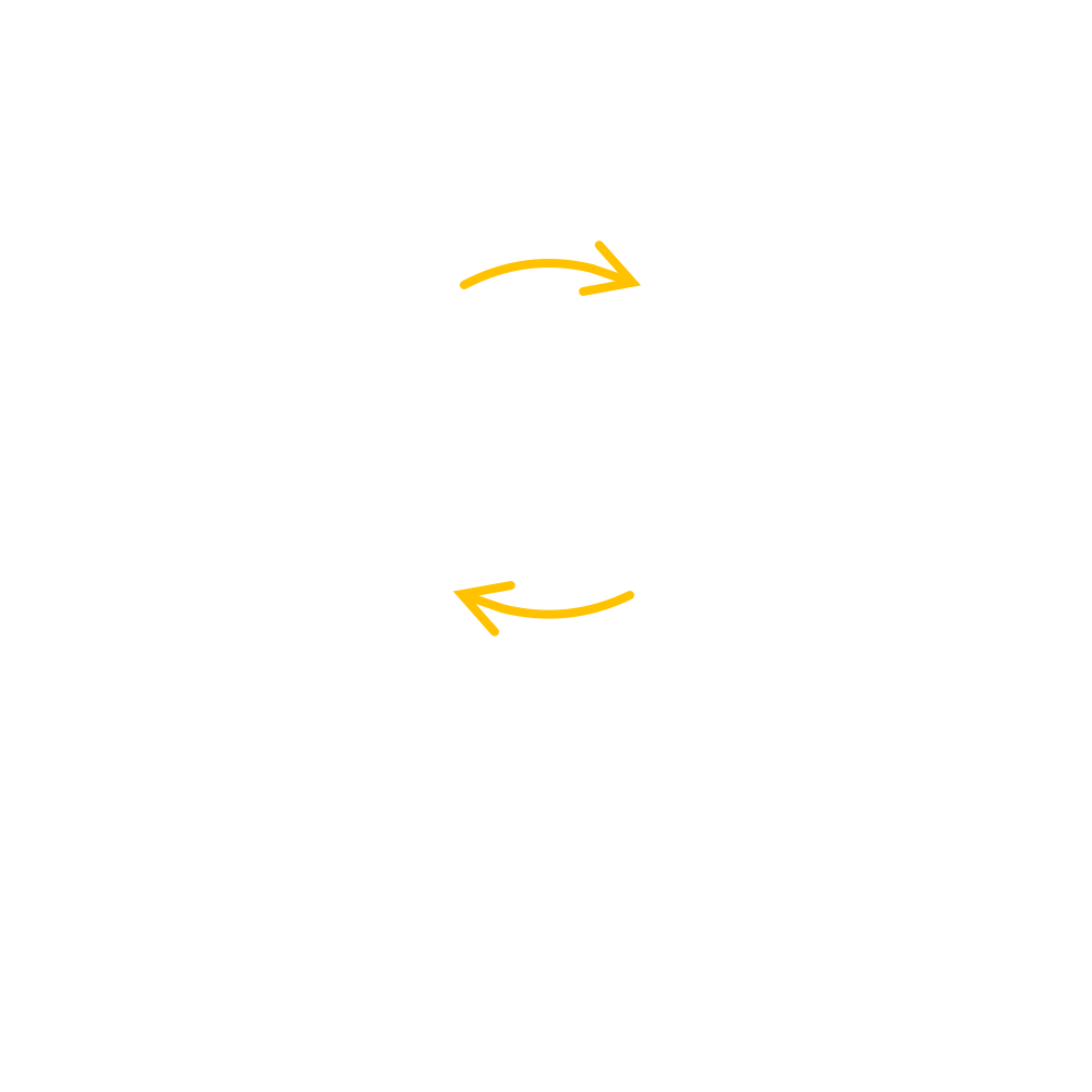 Circular icon, transparent