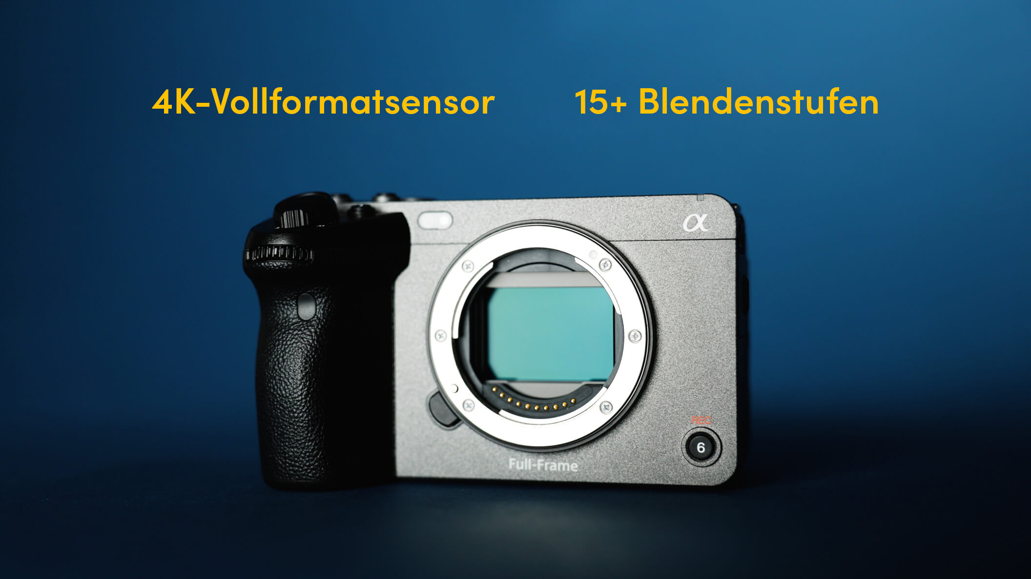 Sensor and resolution graphic of a Sony FX3 DE