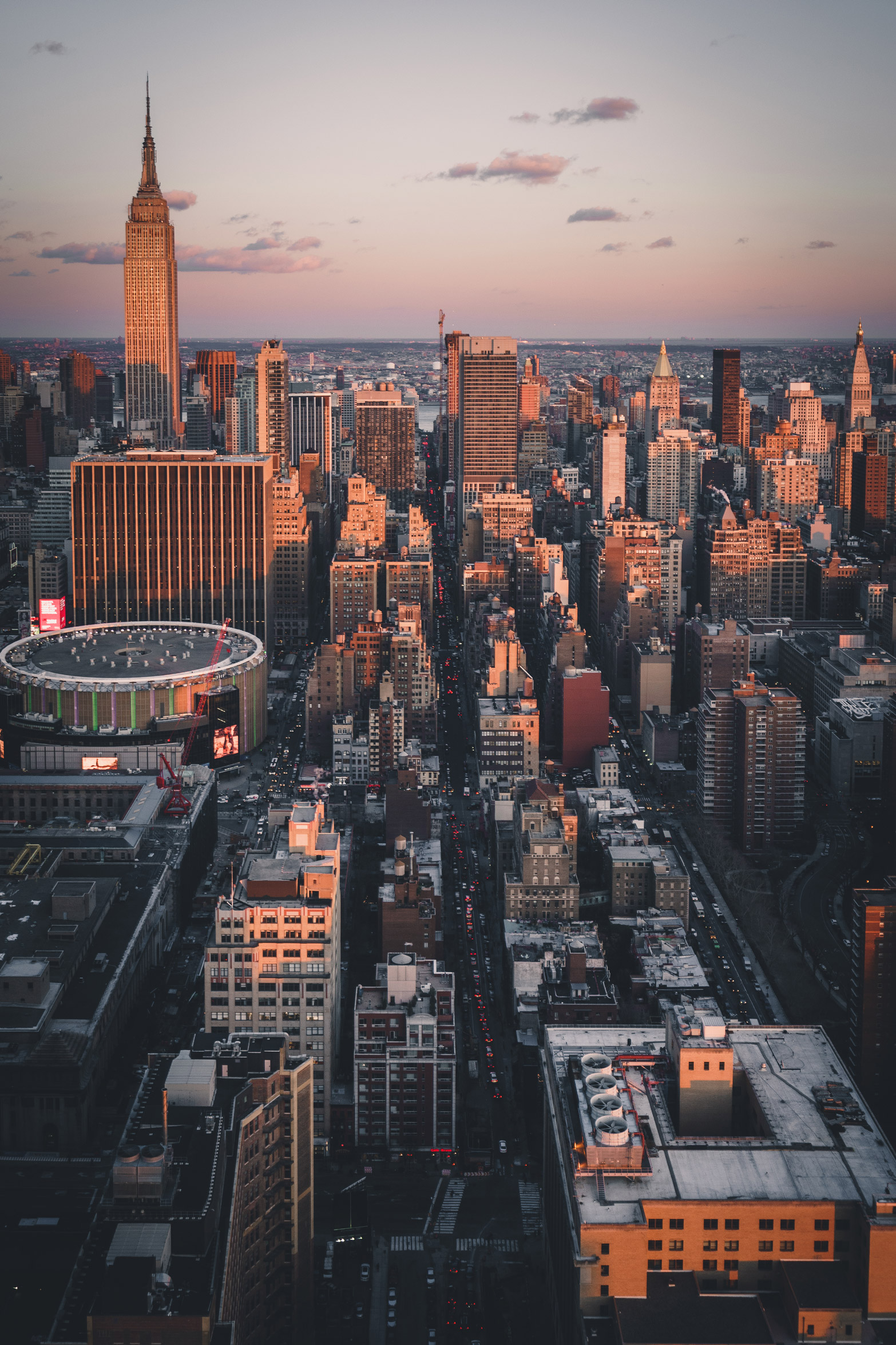 Ein Bild von der New York City Skyline