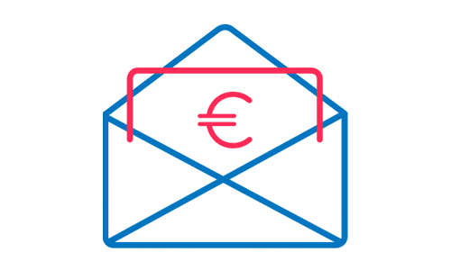 Une fois qu'un client a acheté ou vendu, vous recevez une commission.