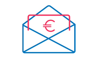 Sobald ein Kunde etwas gekauft oder verkauft hat, bekommst du eine Provision ausgezahlt