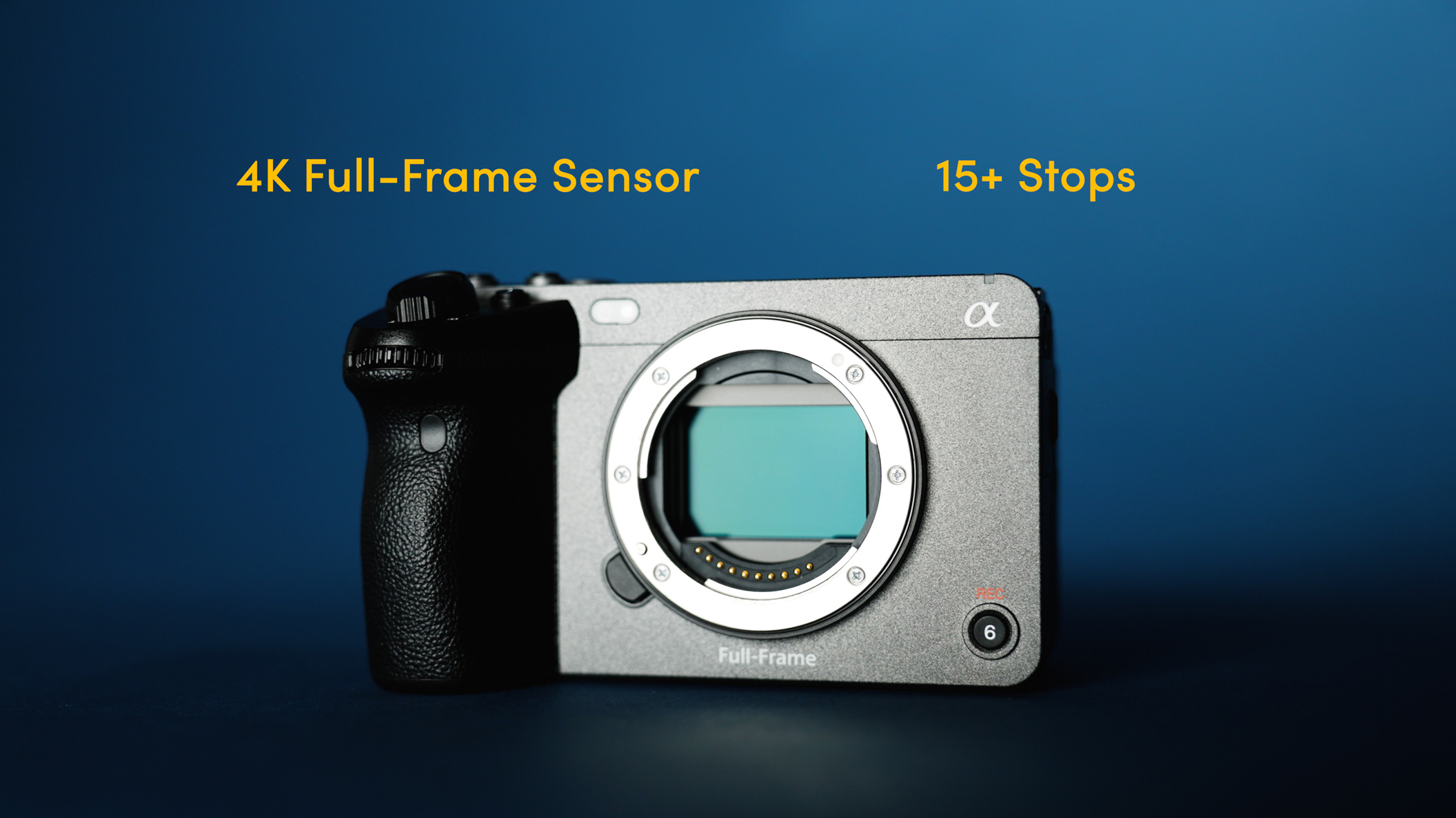 Sensor and resolution graphic of a Sony FX3