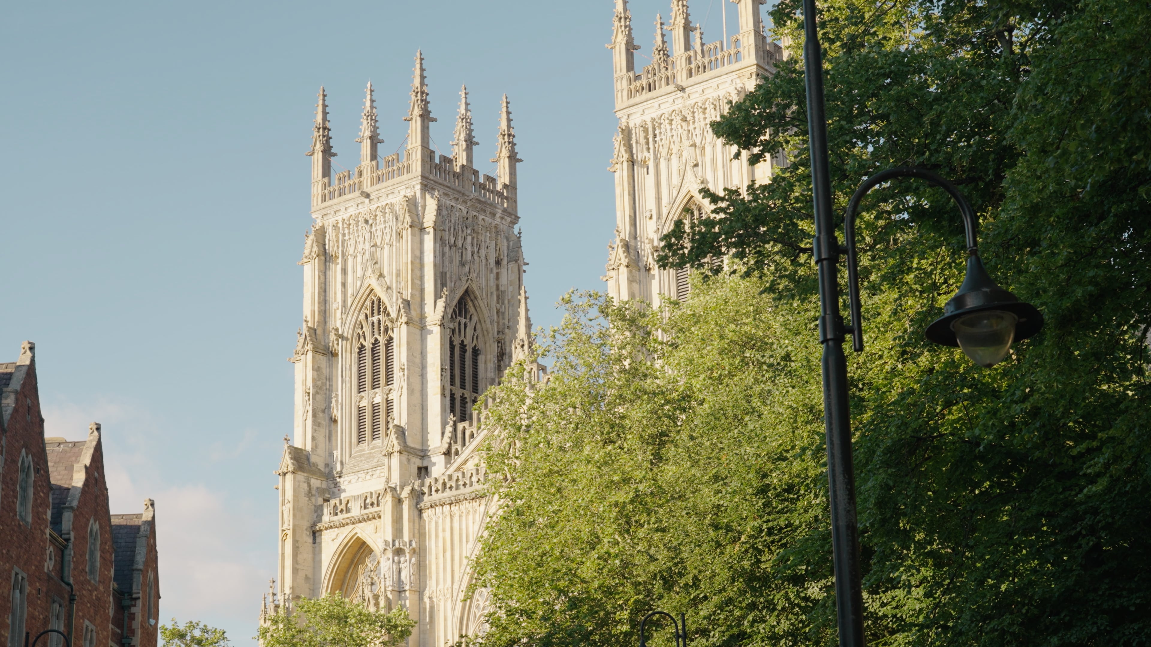 Photo d'un plan d'ensemble de la cathédrale de York
