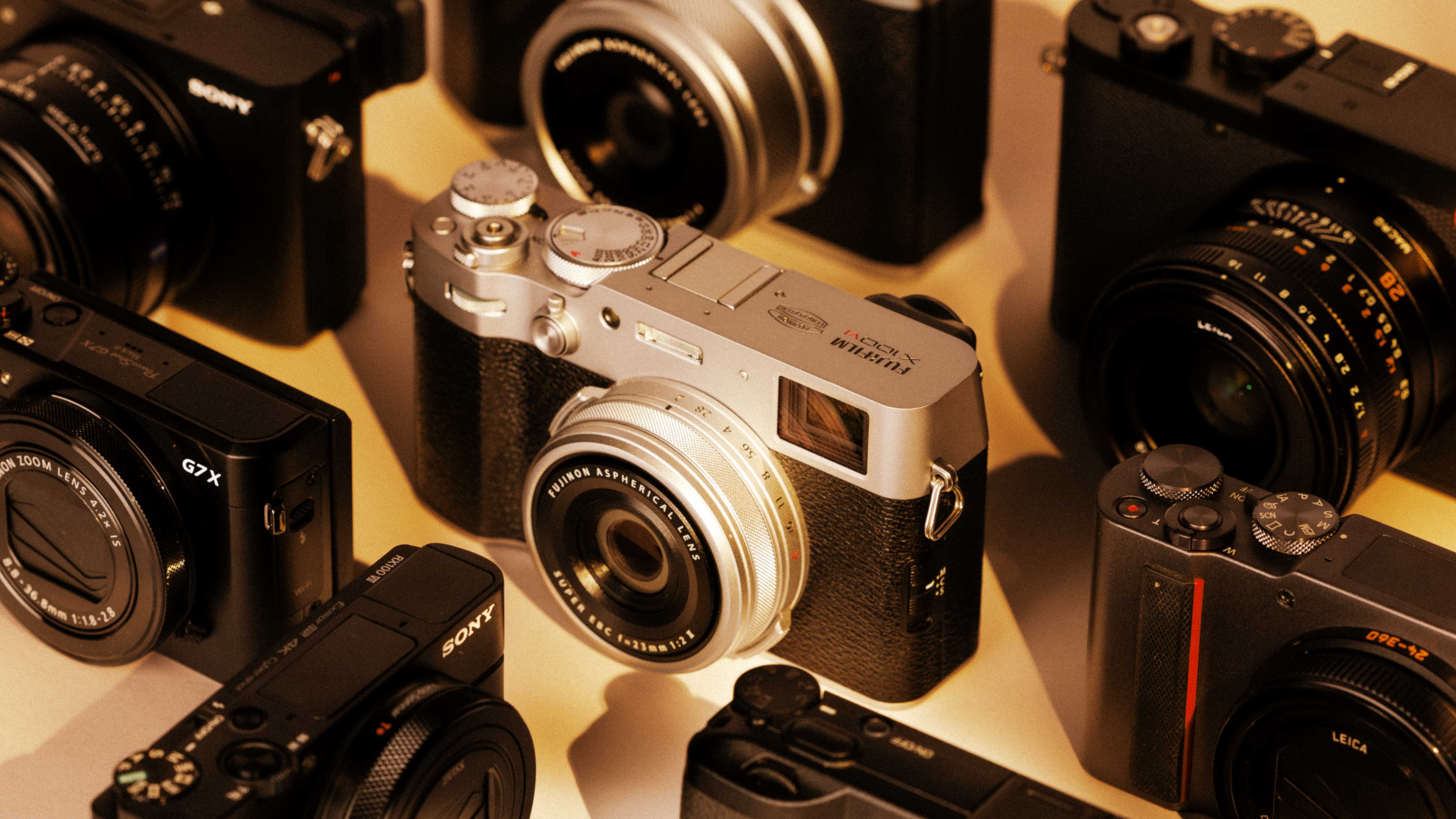 Sélection d'appareils photo compacts pour le voyage