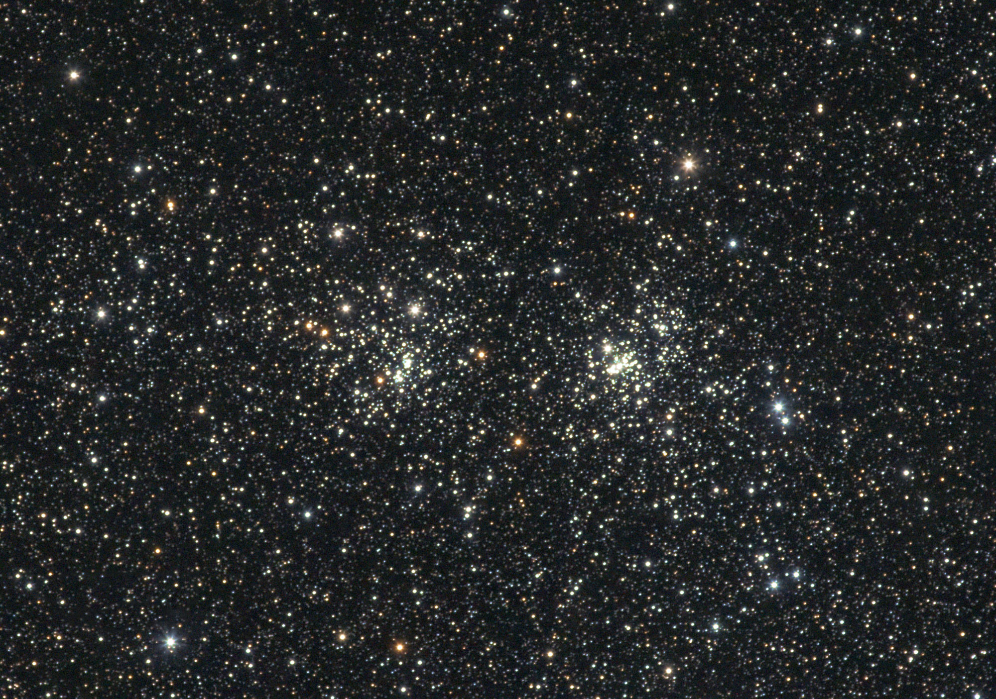 An image of a Double Cluster