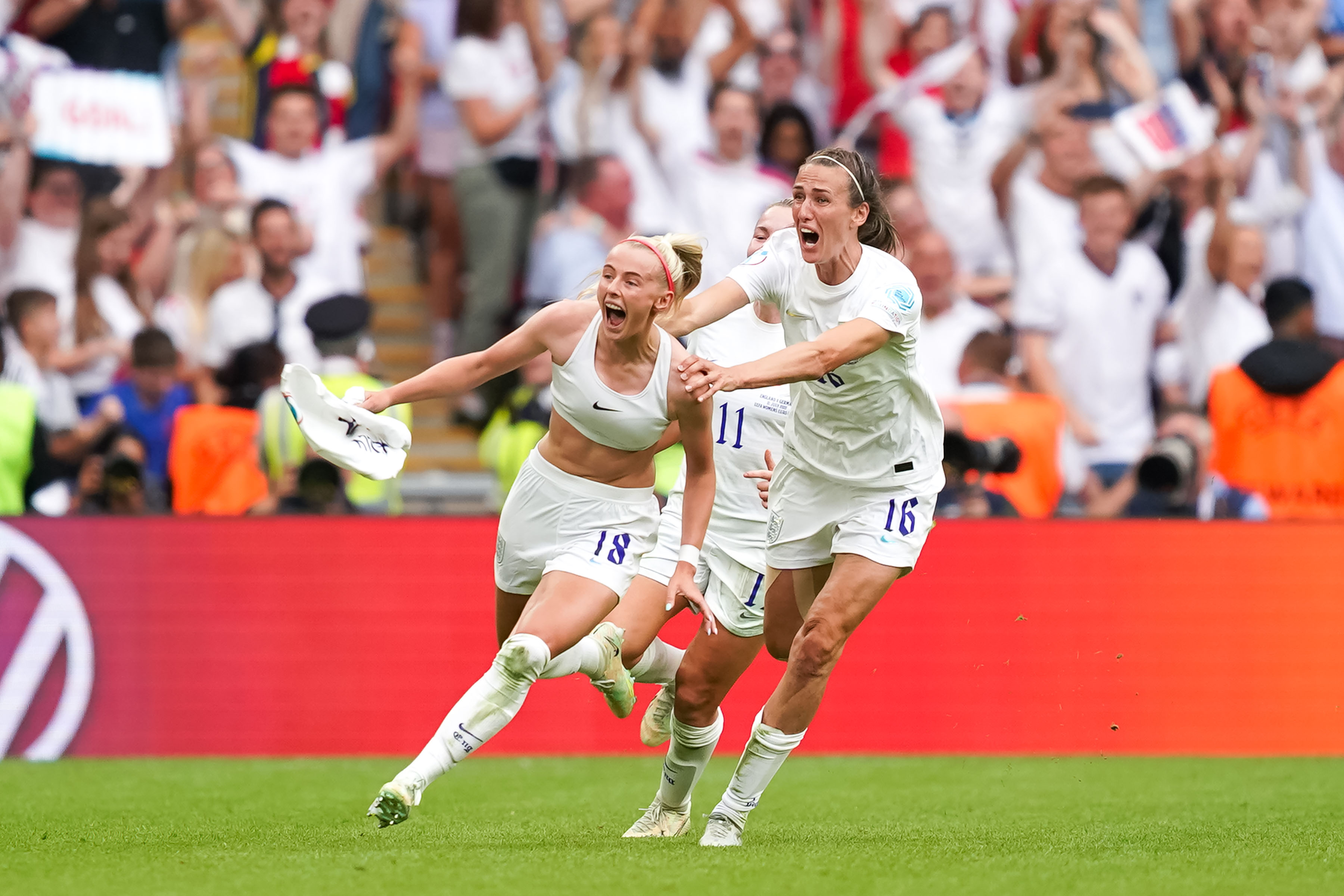 Women’s Euro Finals 2022. Fotografiert von Daniela Porcelli mit der Sony A9 II.