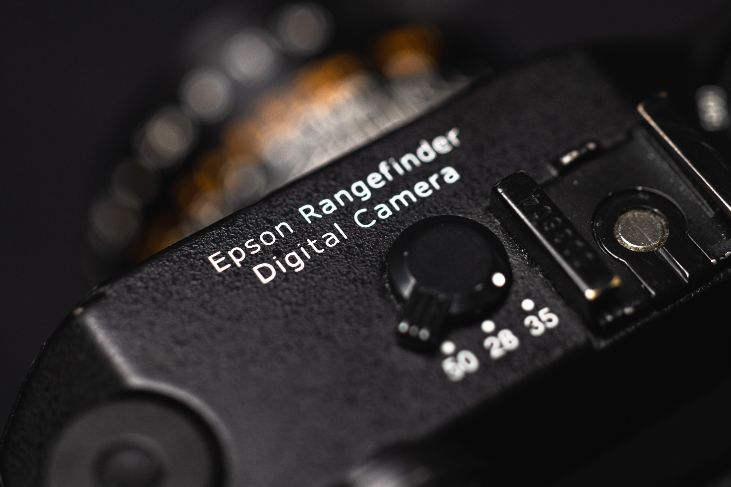 Close-up of the Epson RD-1 top plate
