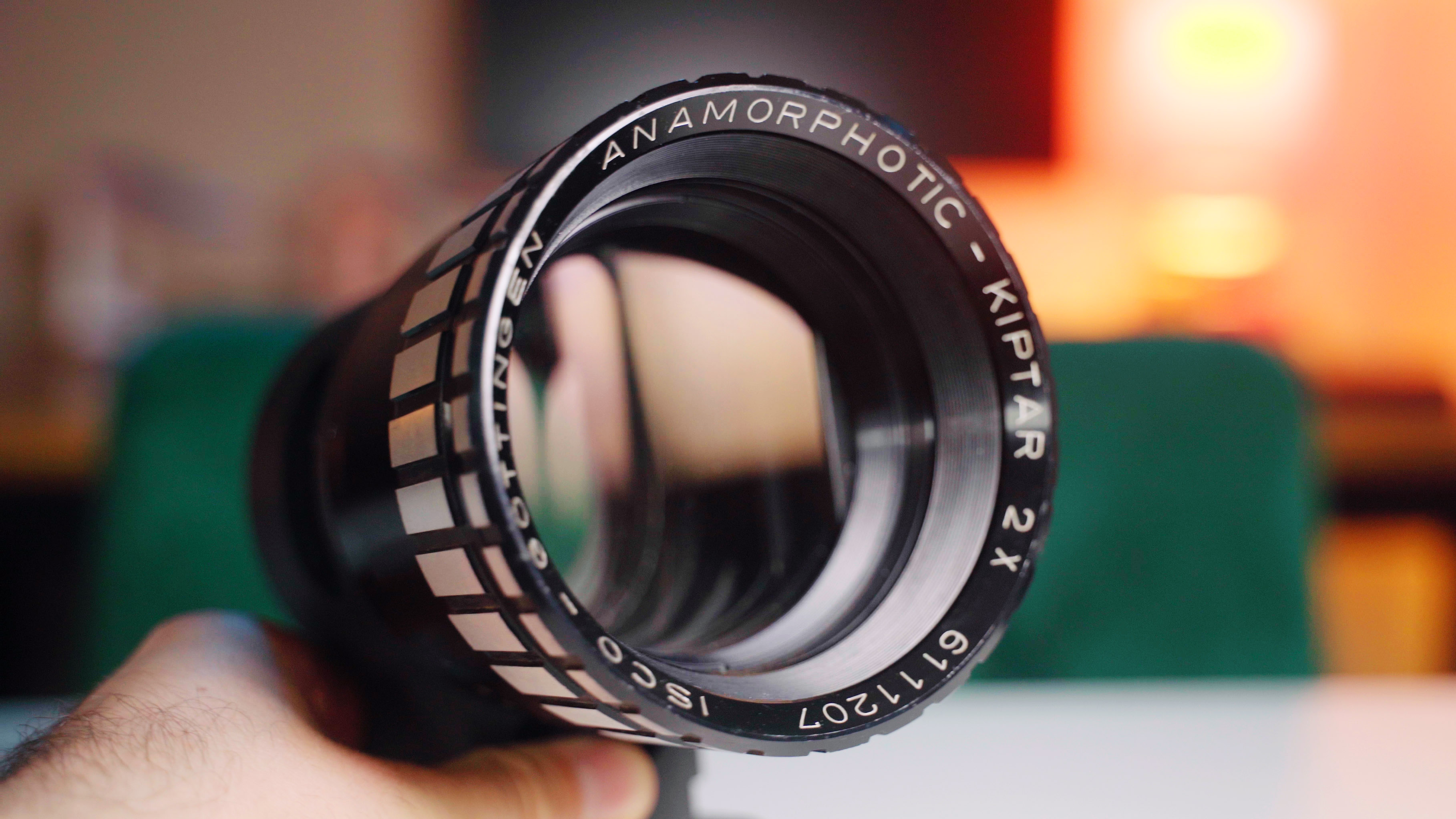 ISCO Göttingen Kiptar 2x vintage anamorphic adapter