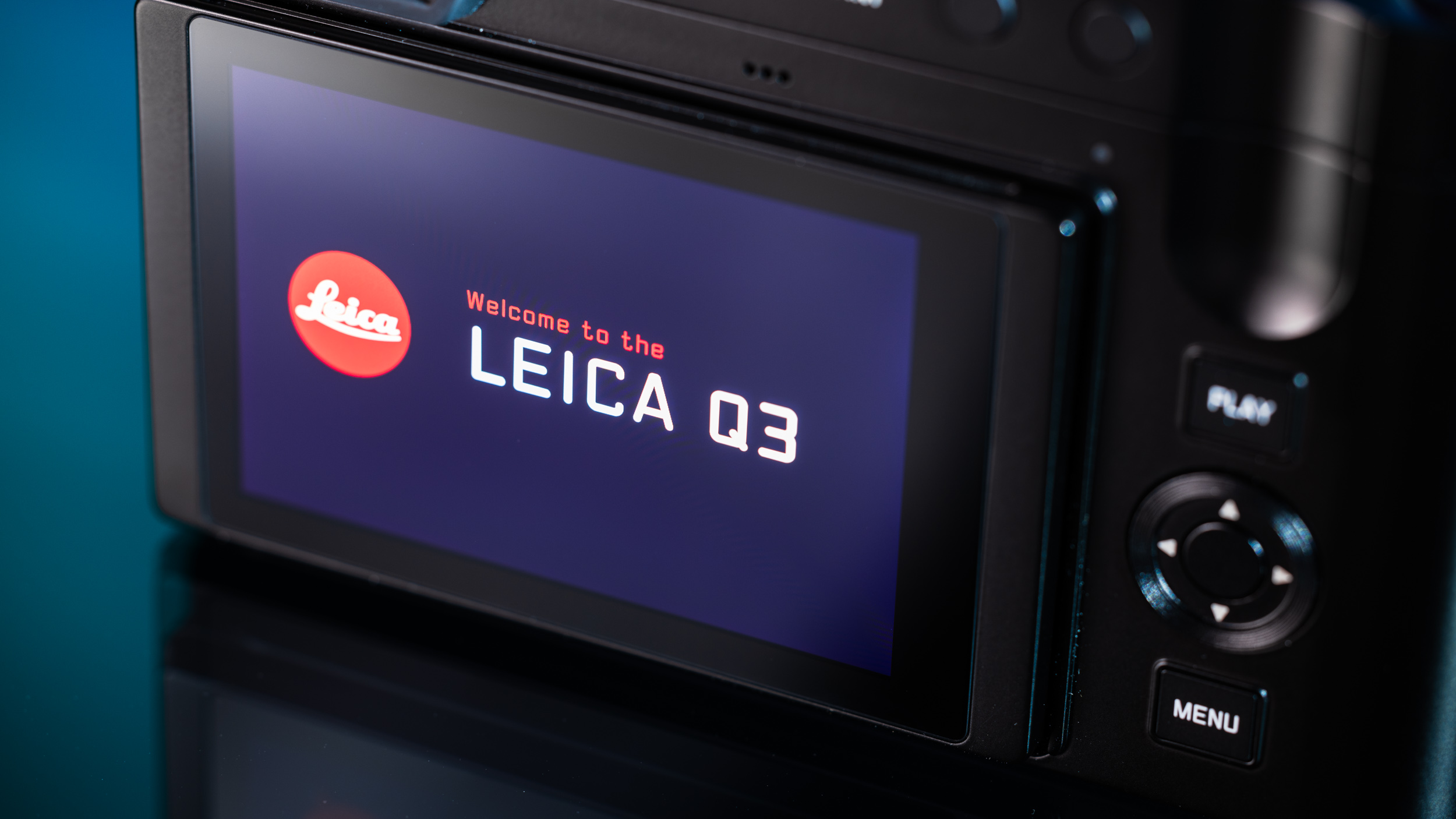 Écran arrière d'un Leica Q3 d'occasion