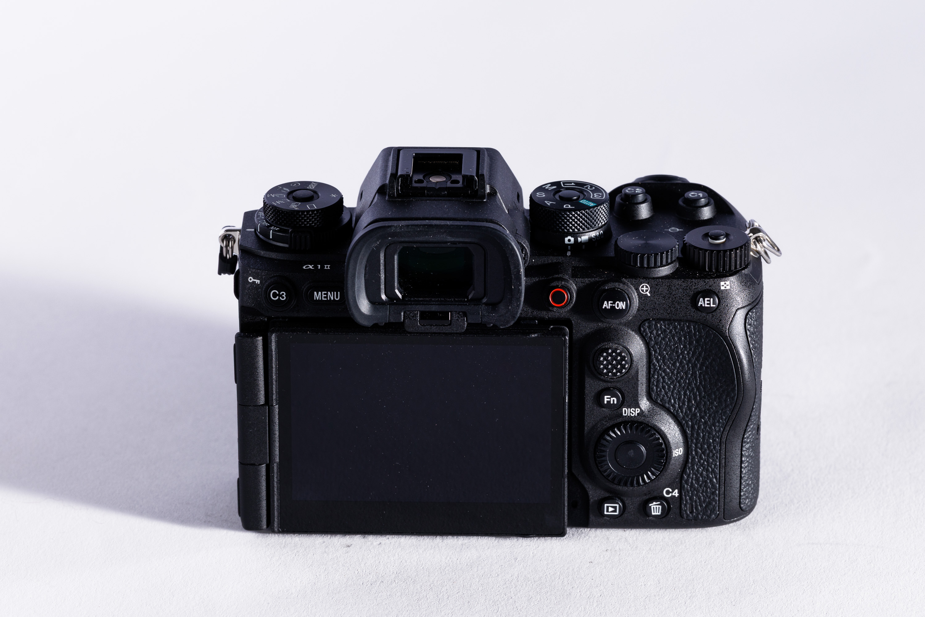 Back of Sony A1 II
