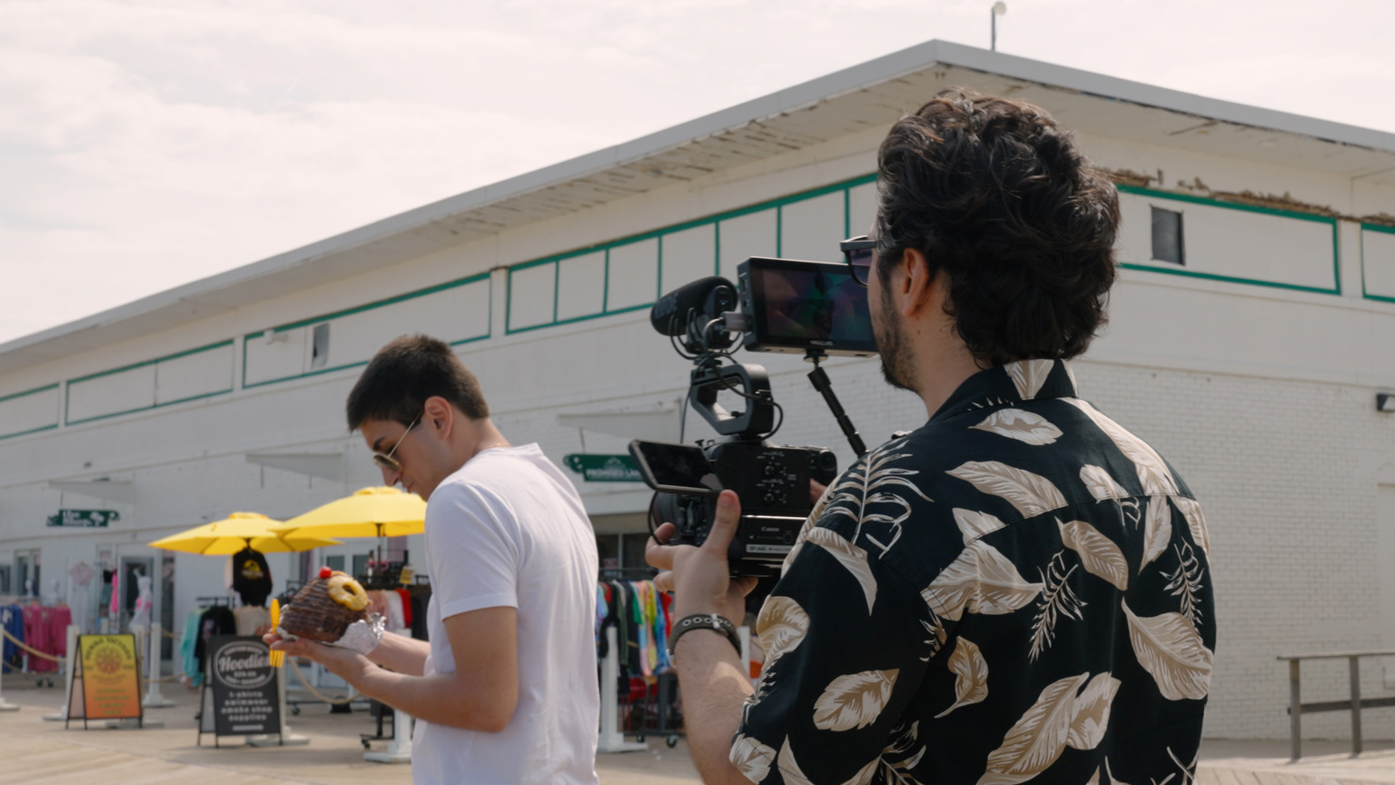 Justin filme Rum Ham avec la Canon C70