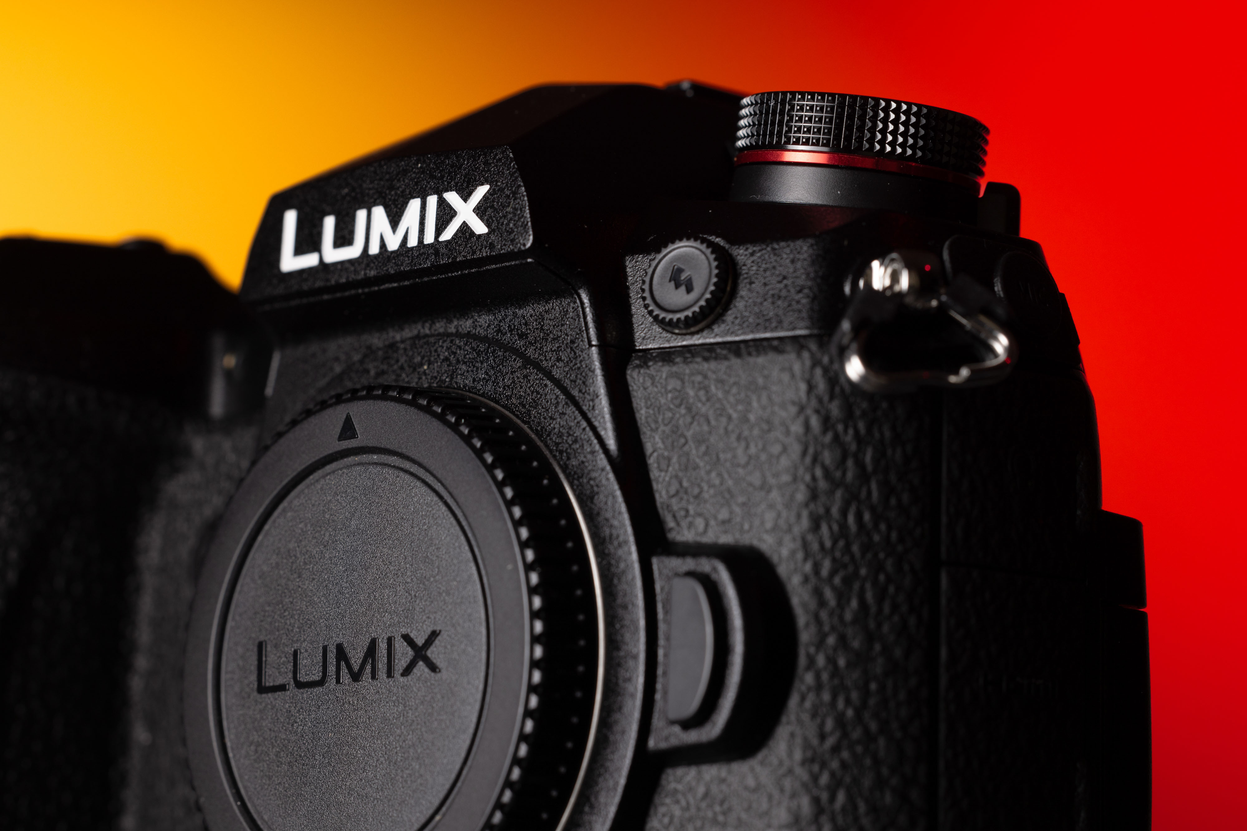Close-up of a used Panasonic G9