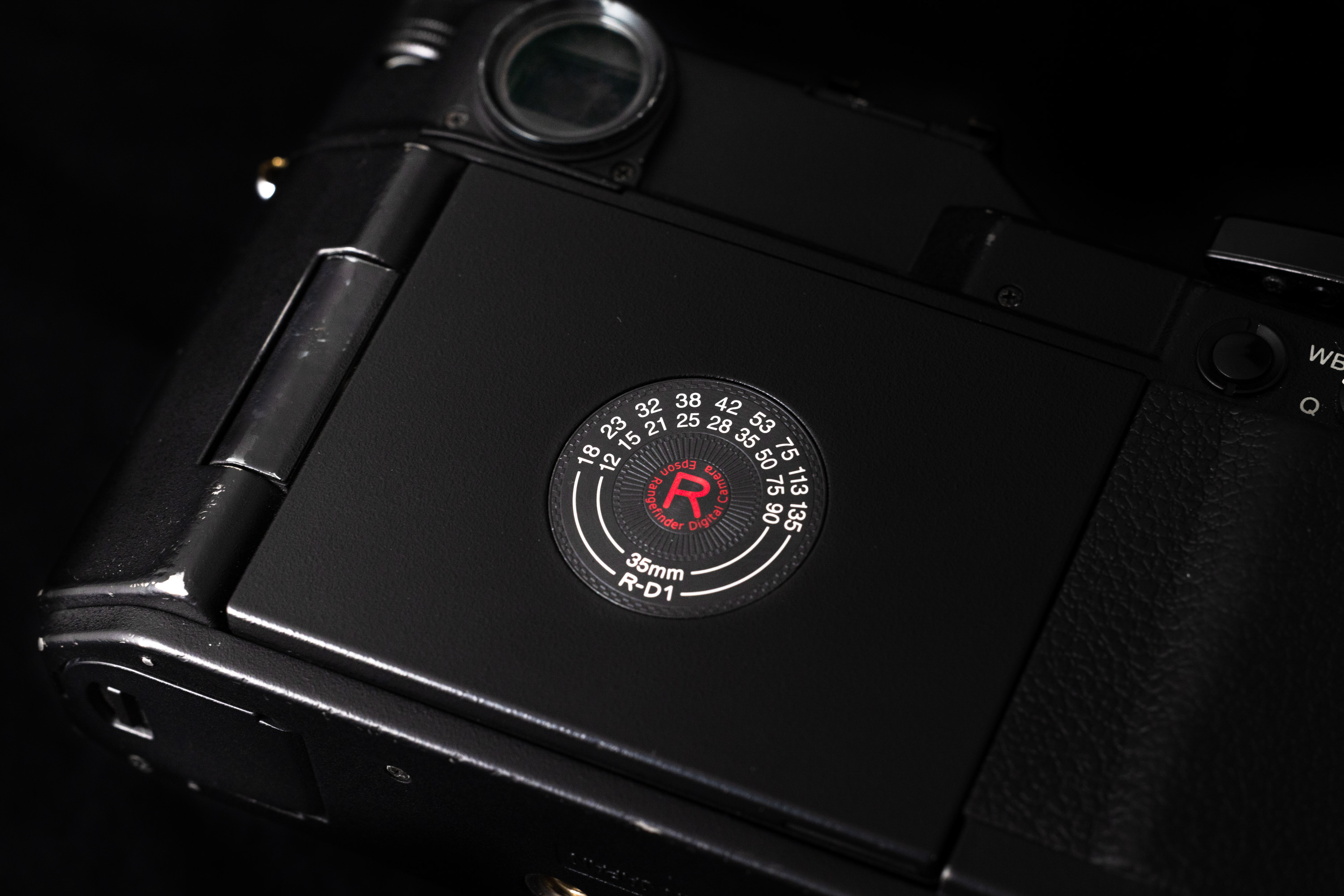 Rückseite der Epson R-D1