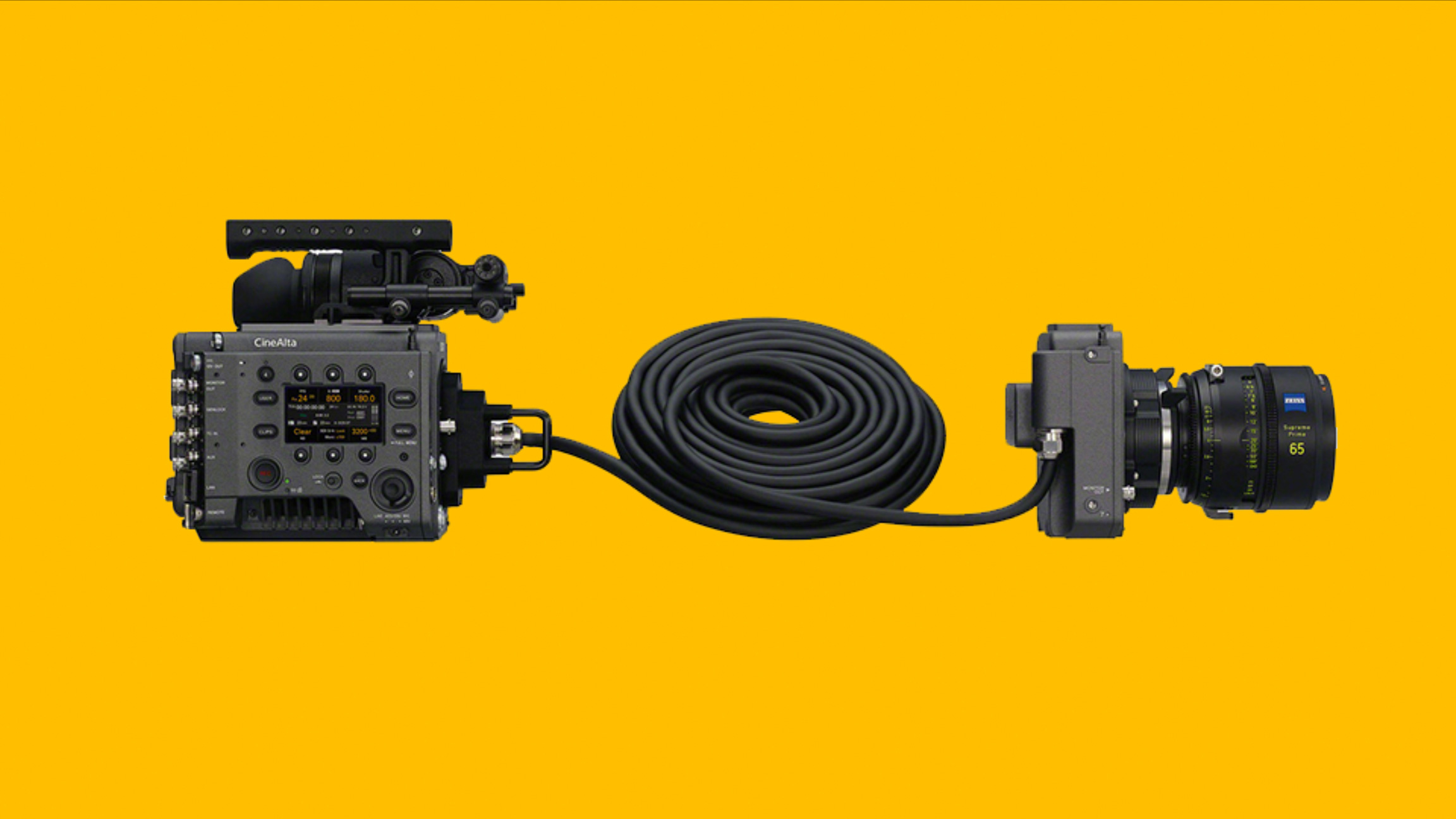 Graphic of Sony Rialto Extension system made for the Sony VENICE