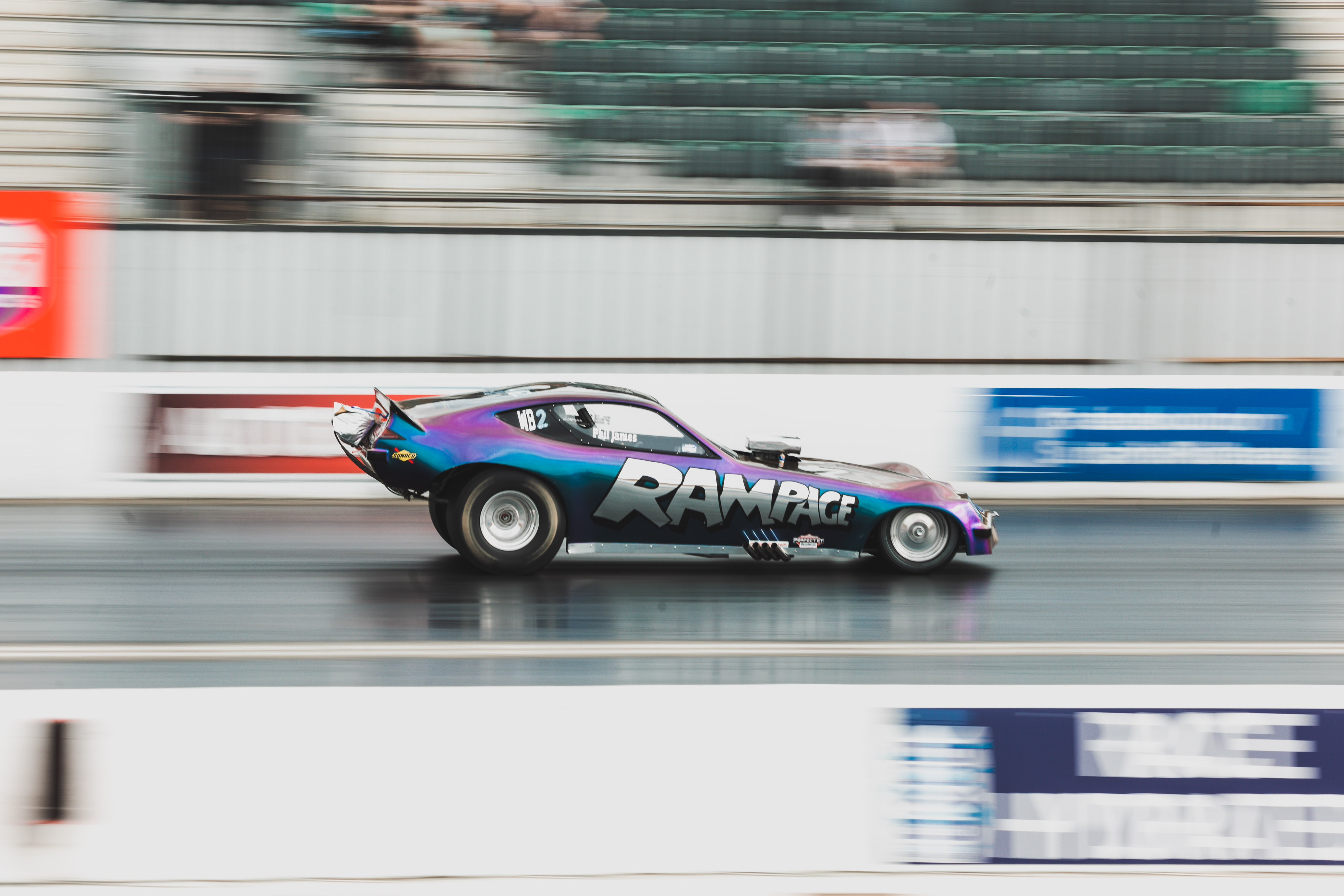 Phil James 'Rampage' Dragster-Auto