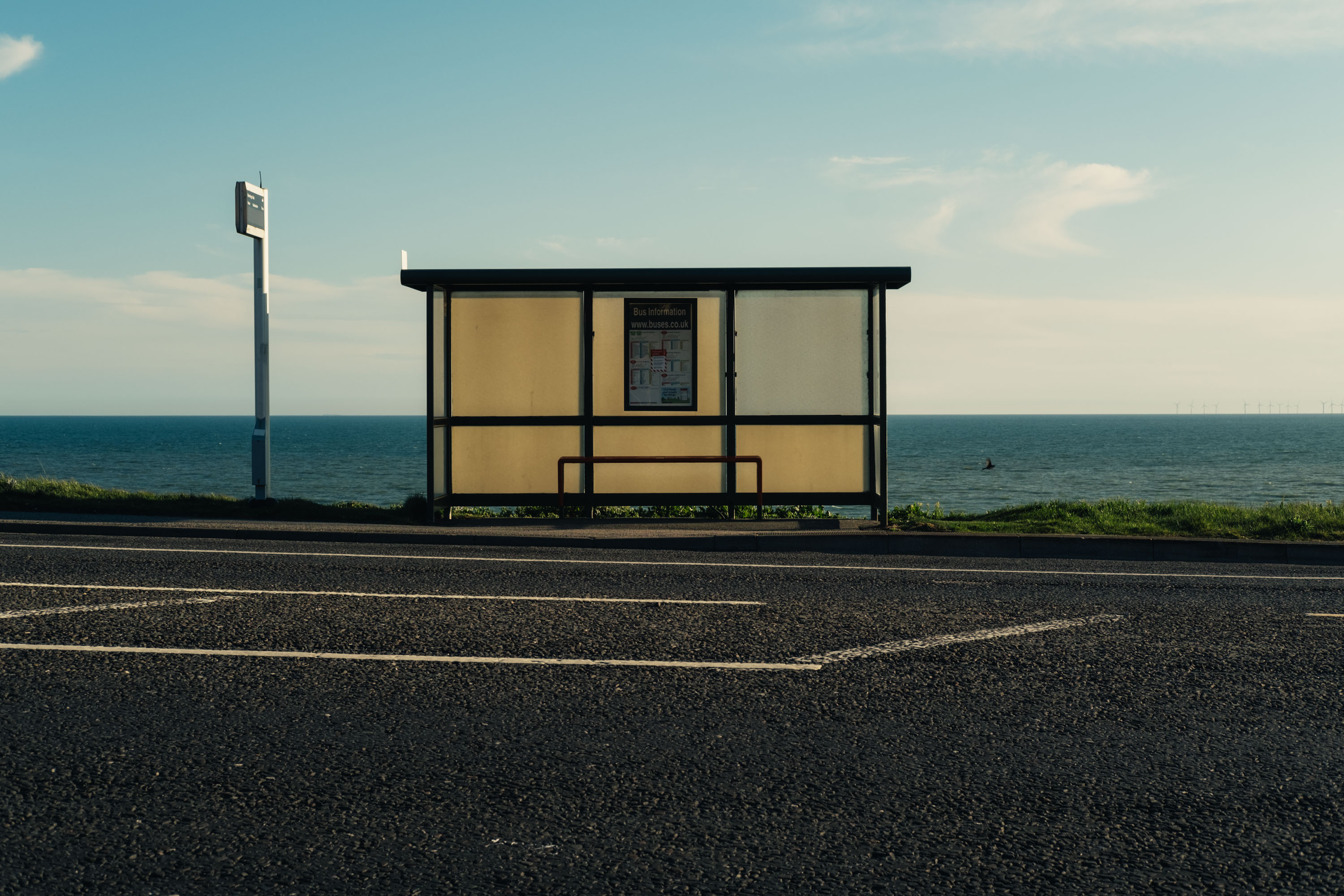 An old bus stop on the south coast of England. Shot on the X-Pro 3 by Ian Howorth.