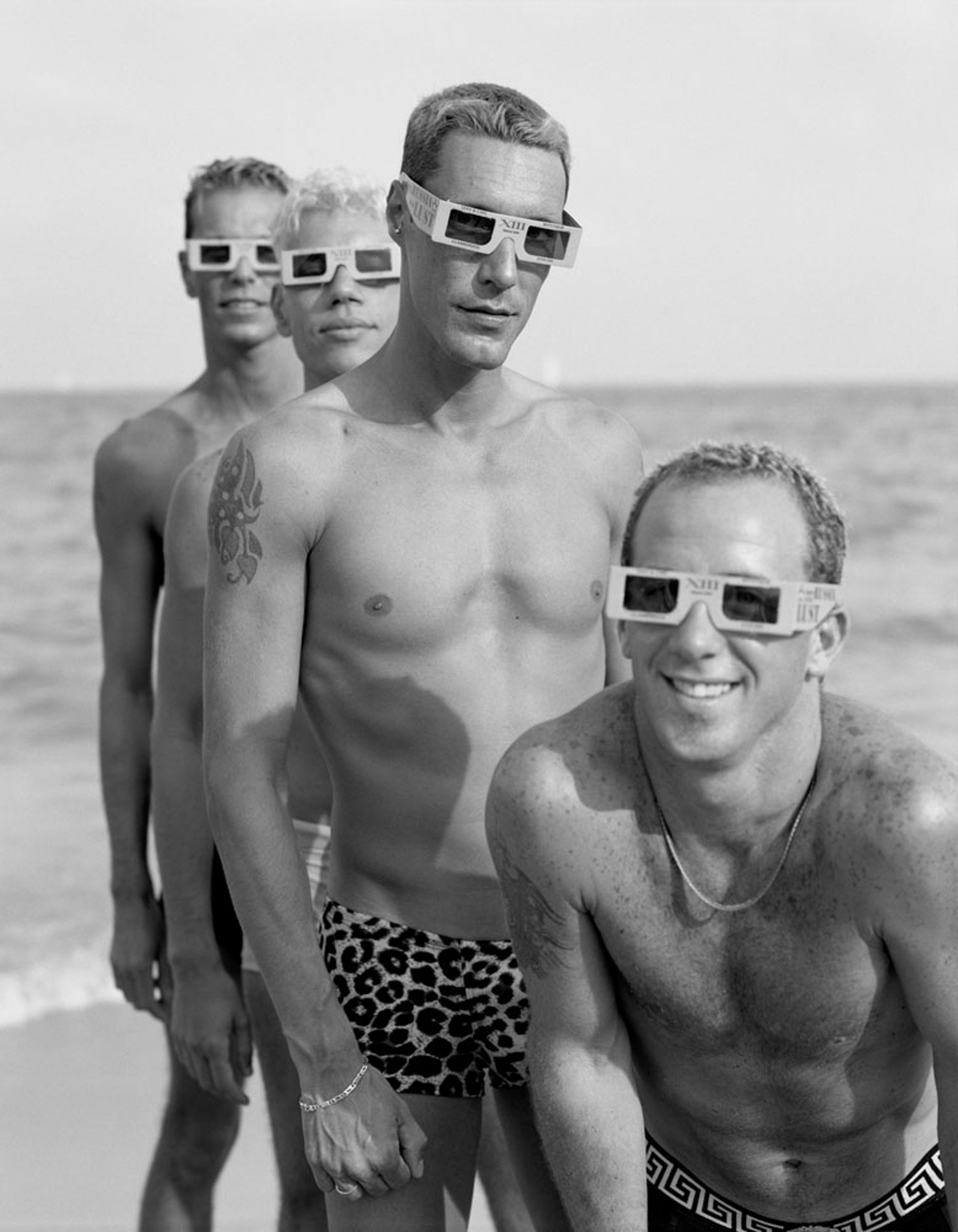 Projet "les Européens à la plage" par Paolo Verzone