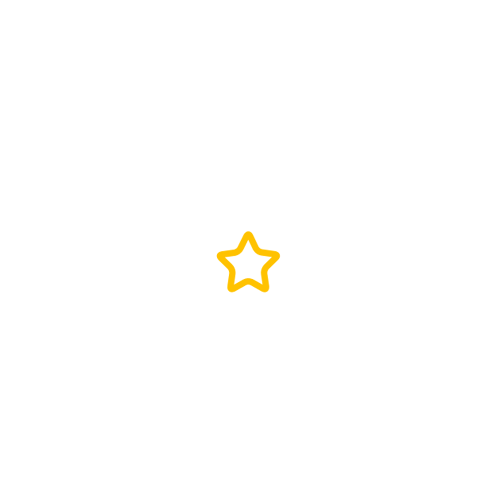 Camera with star, icon