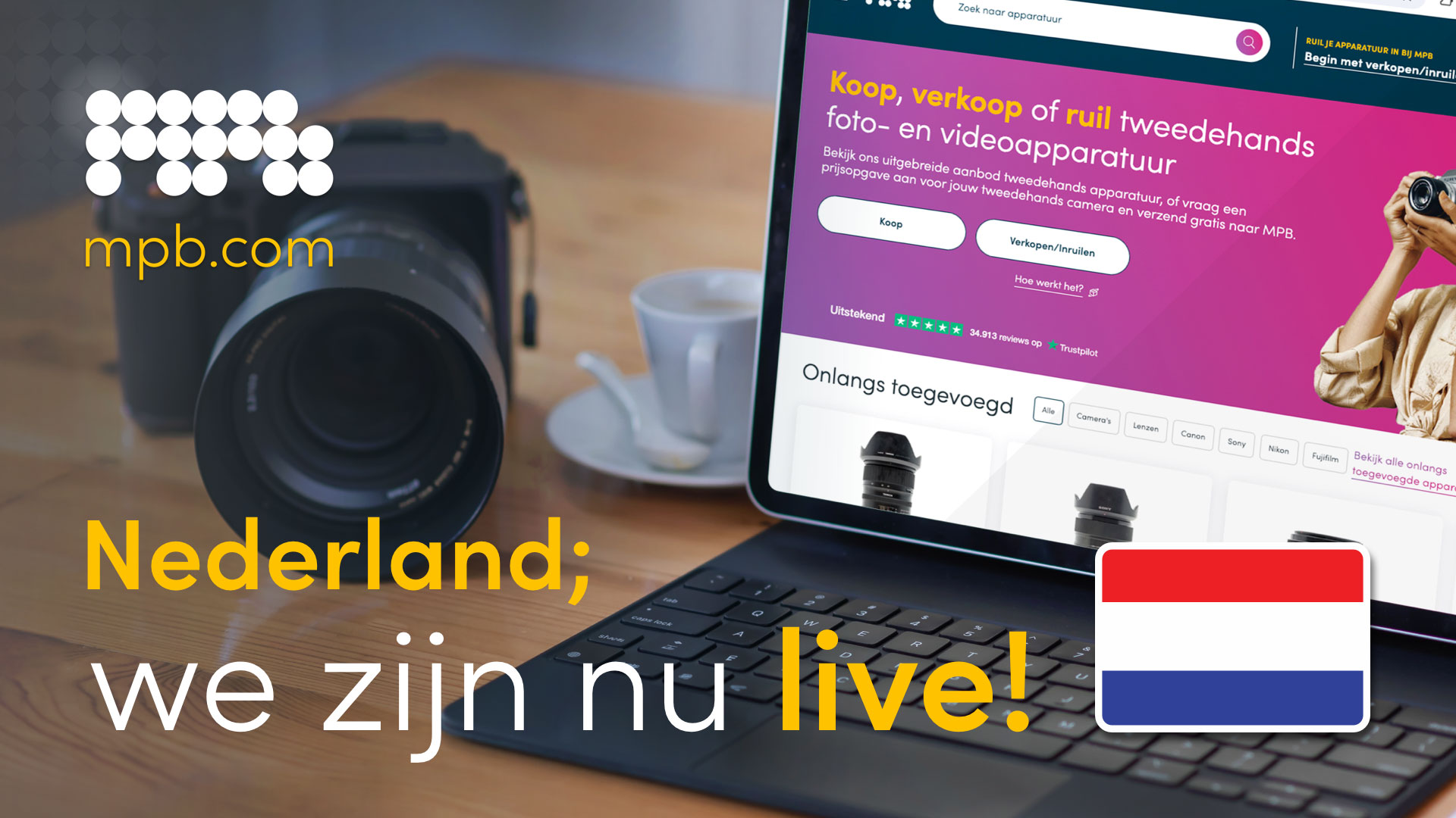 Netherlands: We're now live