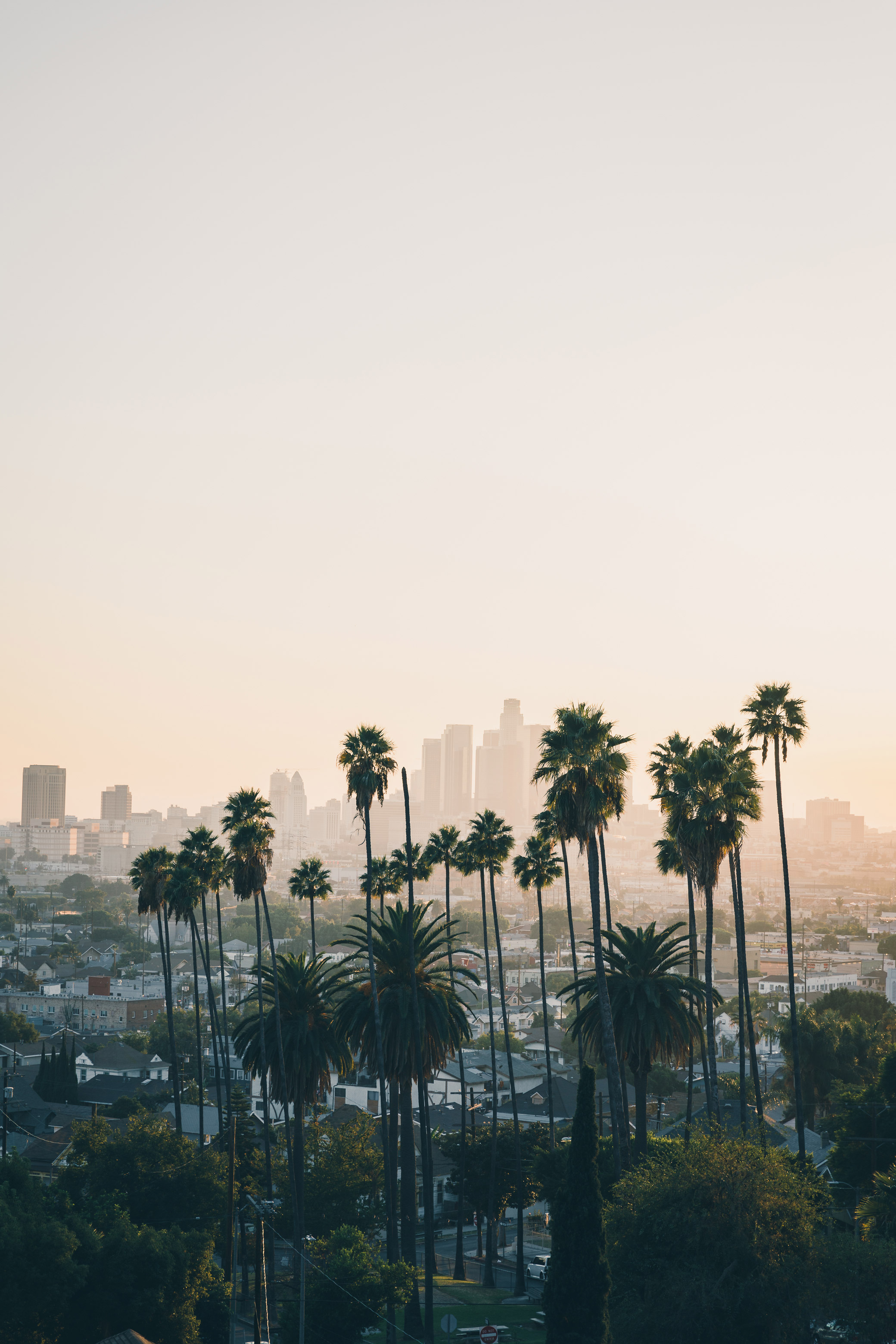 Ein Bild von der Los Angeles Skyline
