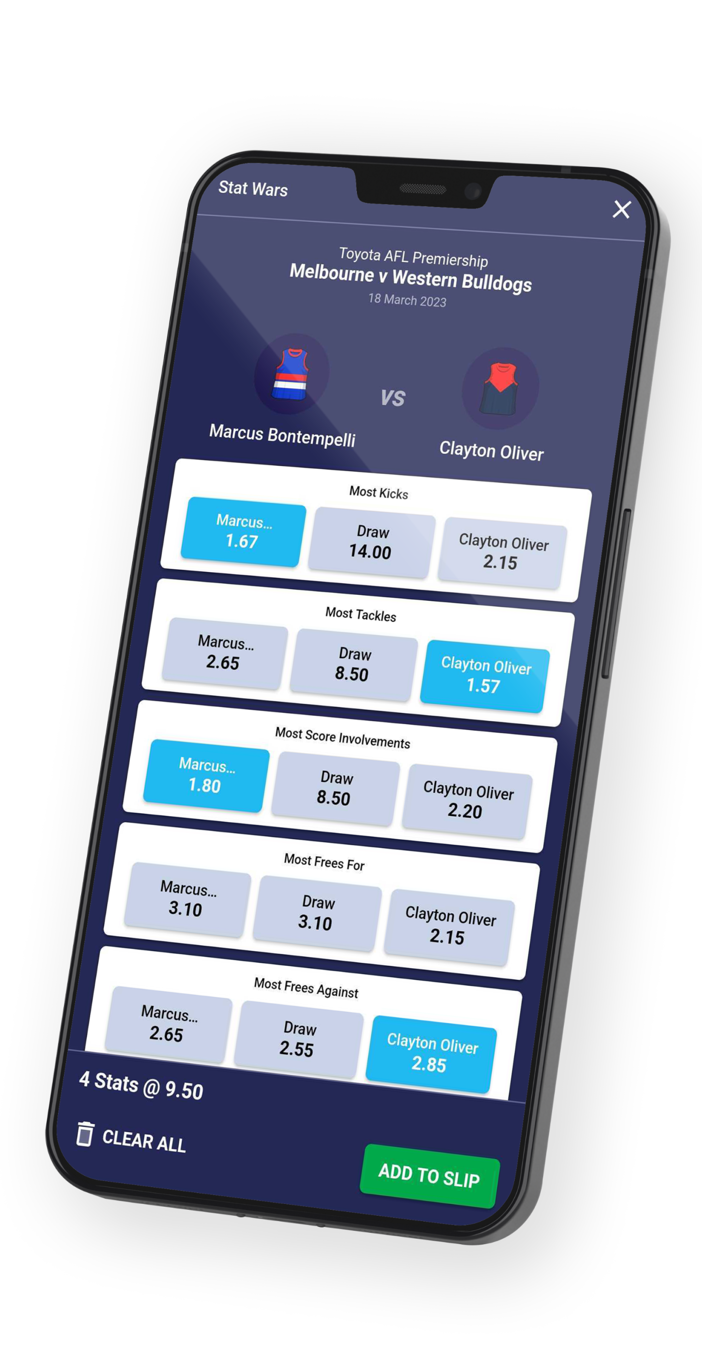 BlueBet™ StatWars Check Odds at BlueBet™