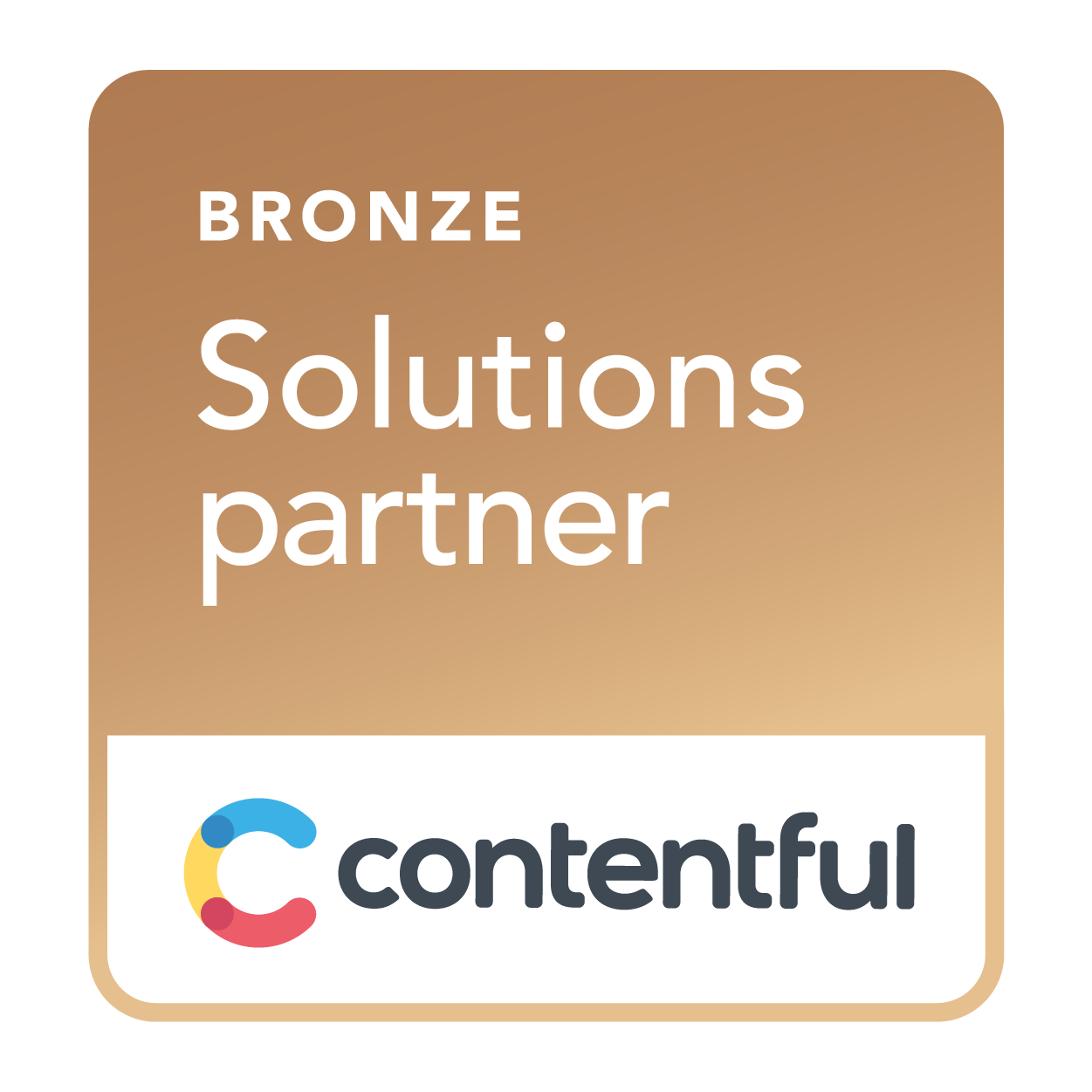 Contentful Bronze Solutions Partner