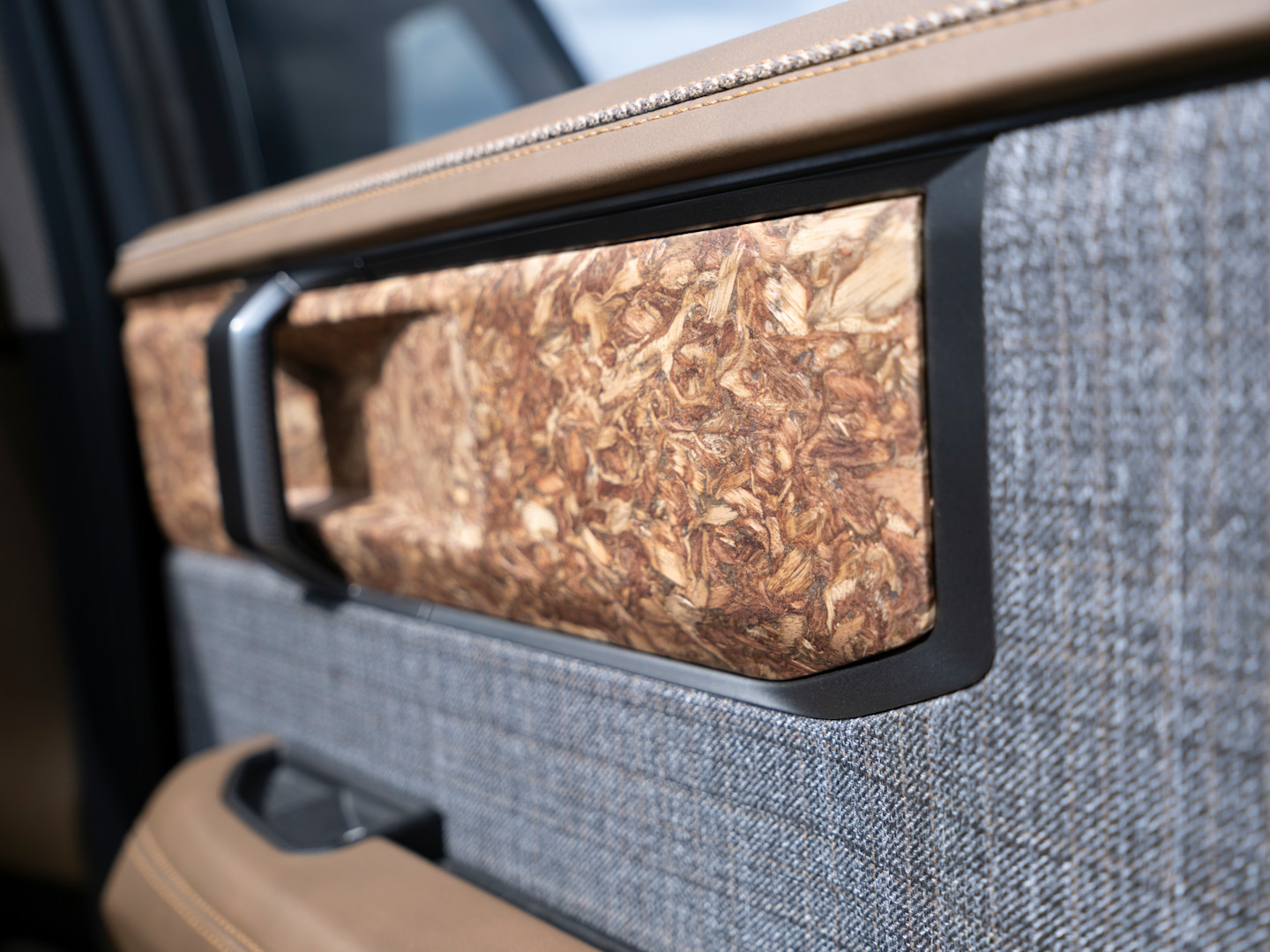 Mountainside interior door trim