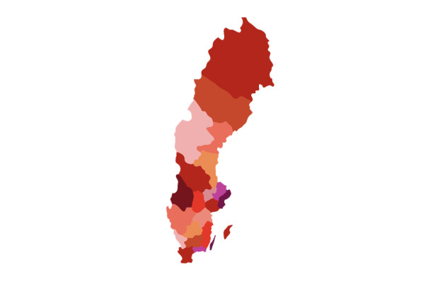 Län, kommun, stad och stadsdel