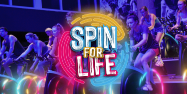 Spin for Life home image section