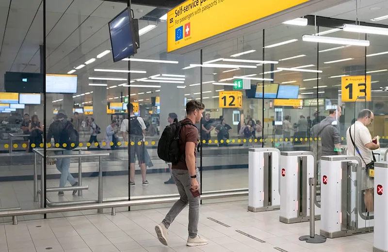 egates aankomst