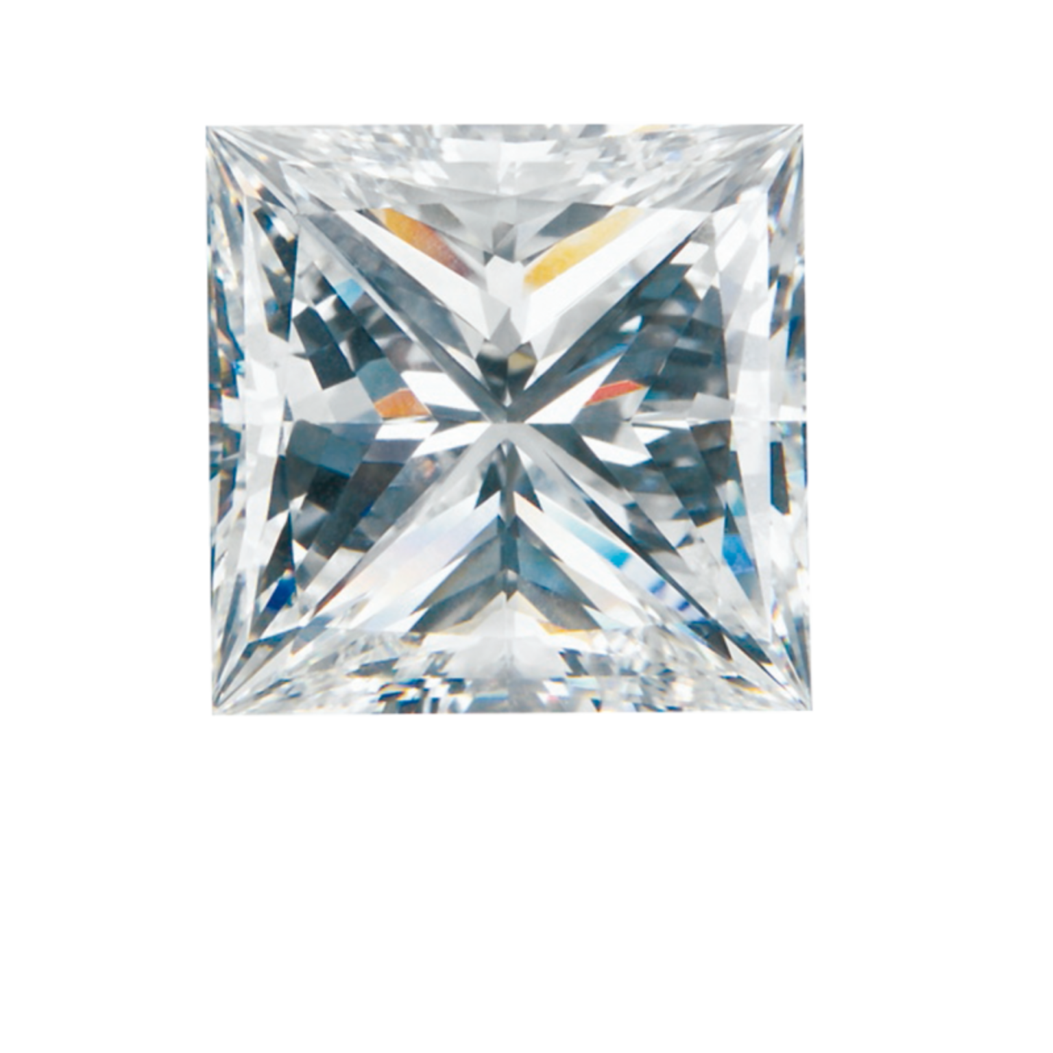 GASSAN Diamonds Princess cut diamond