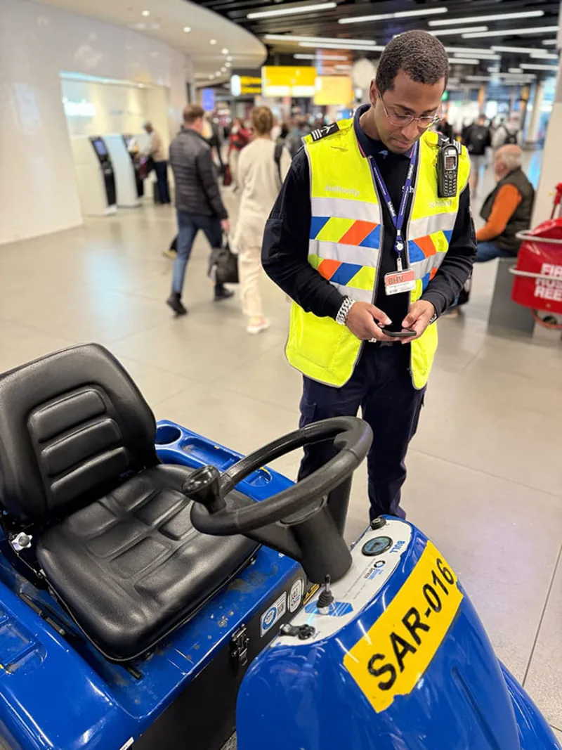 Airport Authority Officer Delano Cairo