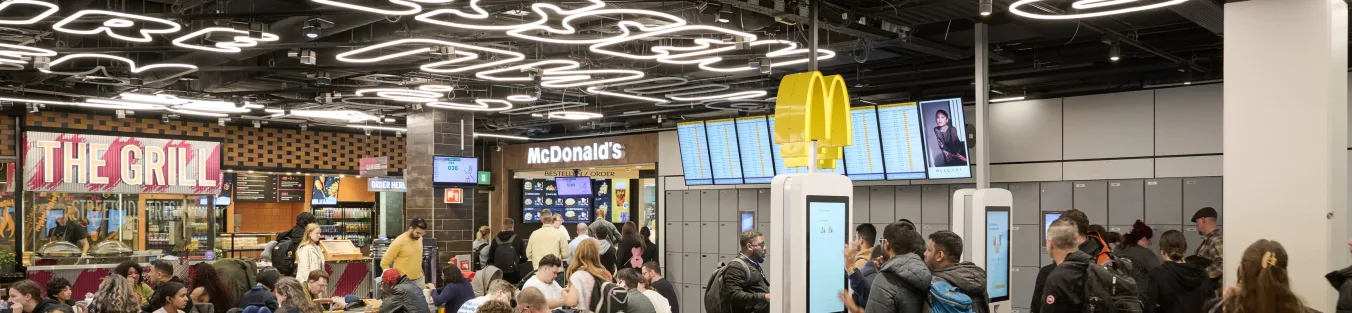 Mc Donalds Schiphol