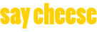 Logo Say Cheese