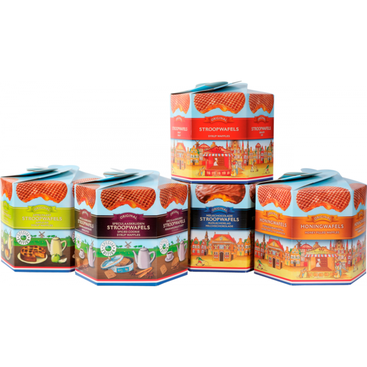 Dutch syrup waffles 10pcs
